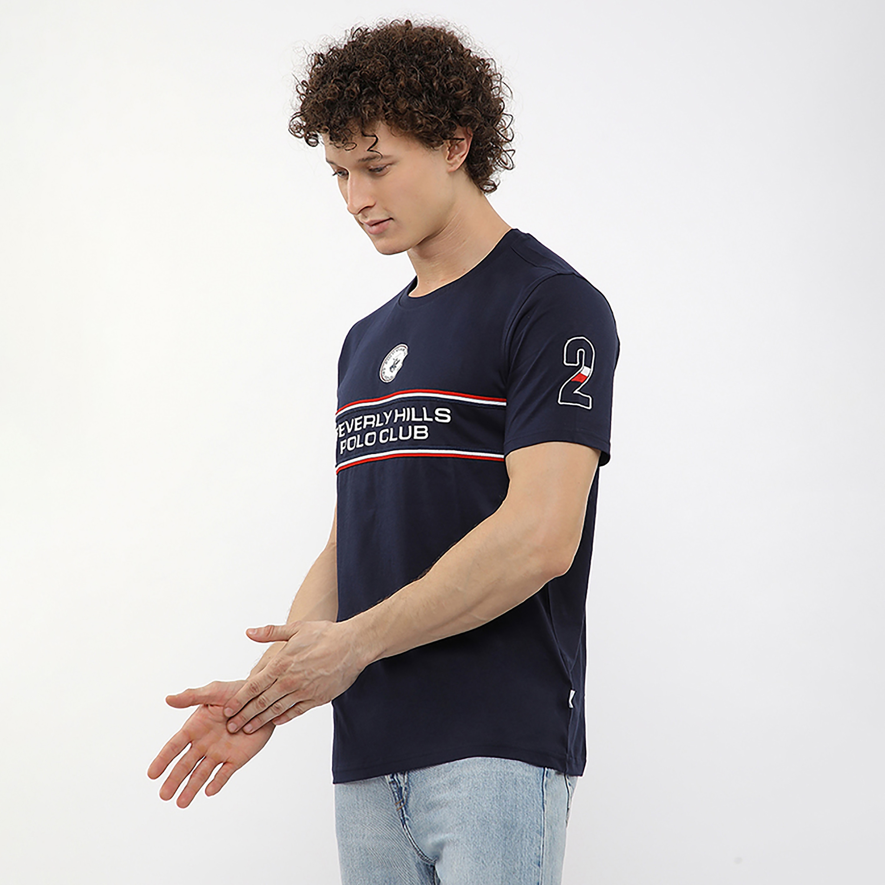 تي شيرت رجالي بياقة دائرية وأكمام قصيرة بطبعة نصية من بيفرلي هيلز بولو كلوب-men-clothing-tshirtsandpolos-tshirts-image-7