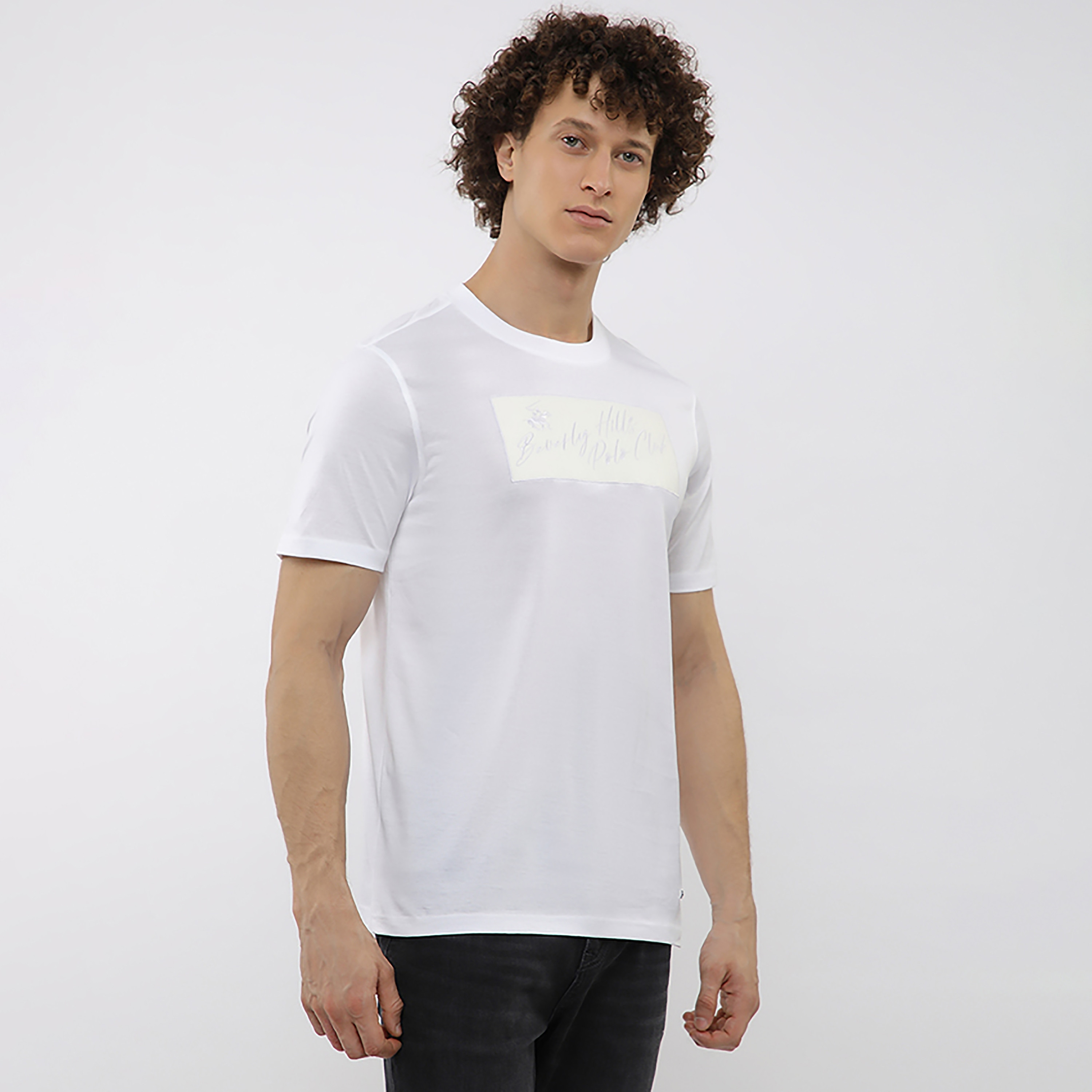 تي شيرت رجالي بياقة دائرية وأكمام قصيرة وشعار مطرز من بيفرلي هيلز بولو كلوب-men-clothing-tshirtsandpolos-tshirts-image-8