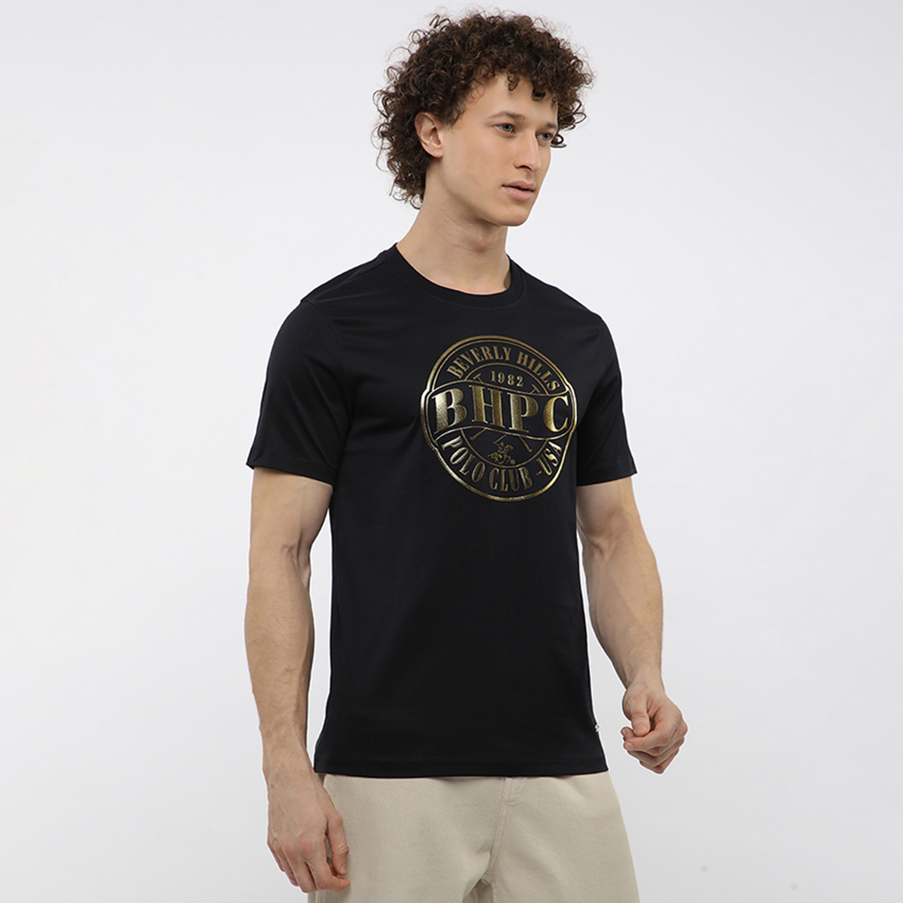 Beverly Hills Polo Club Graphic Print Crew Neck Short Sleeves Men's T-Shirt-men-clothing-tshirtsandpolos-tshirts-image-3