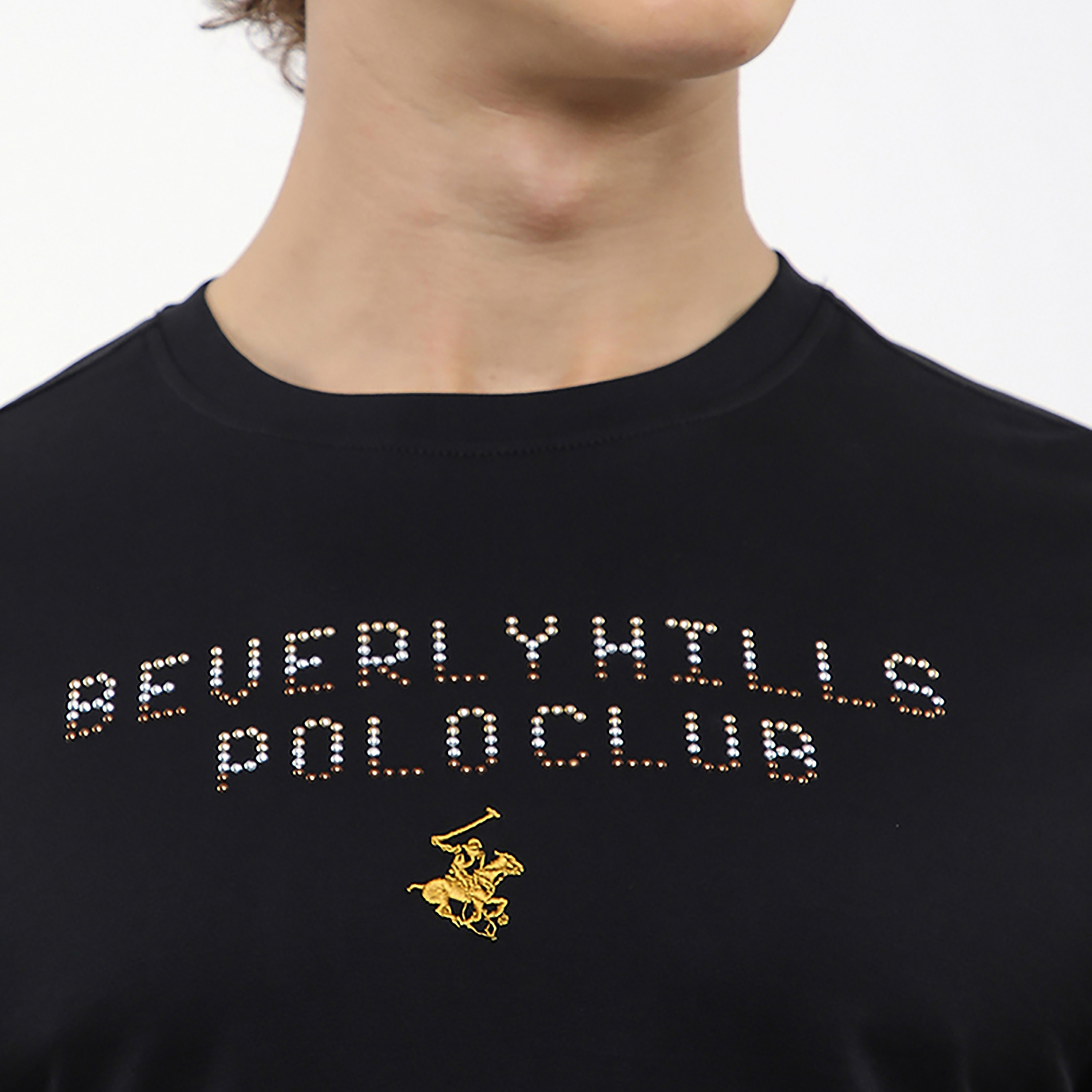تيشيرت رجالي بشعار مُزيّن بياقة مستديرة وأكمام قصيرة من بيفرلي هيلز بولو كلوب-men-clothing-tshirtsandpolos-tshirts-image-5