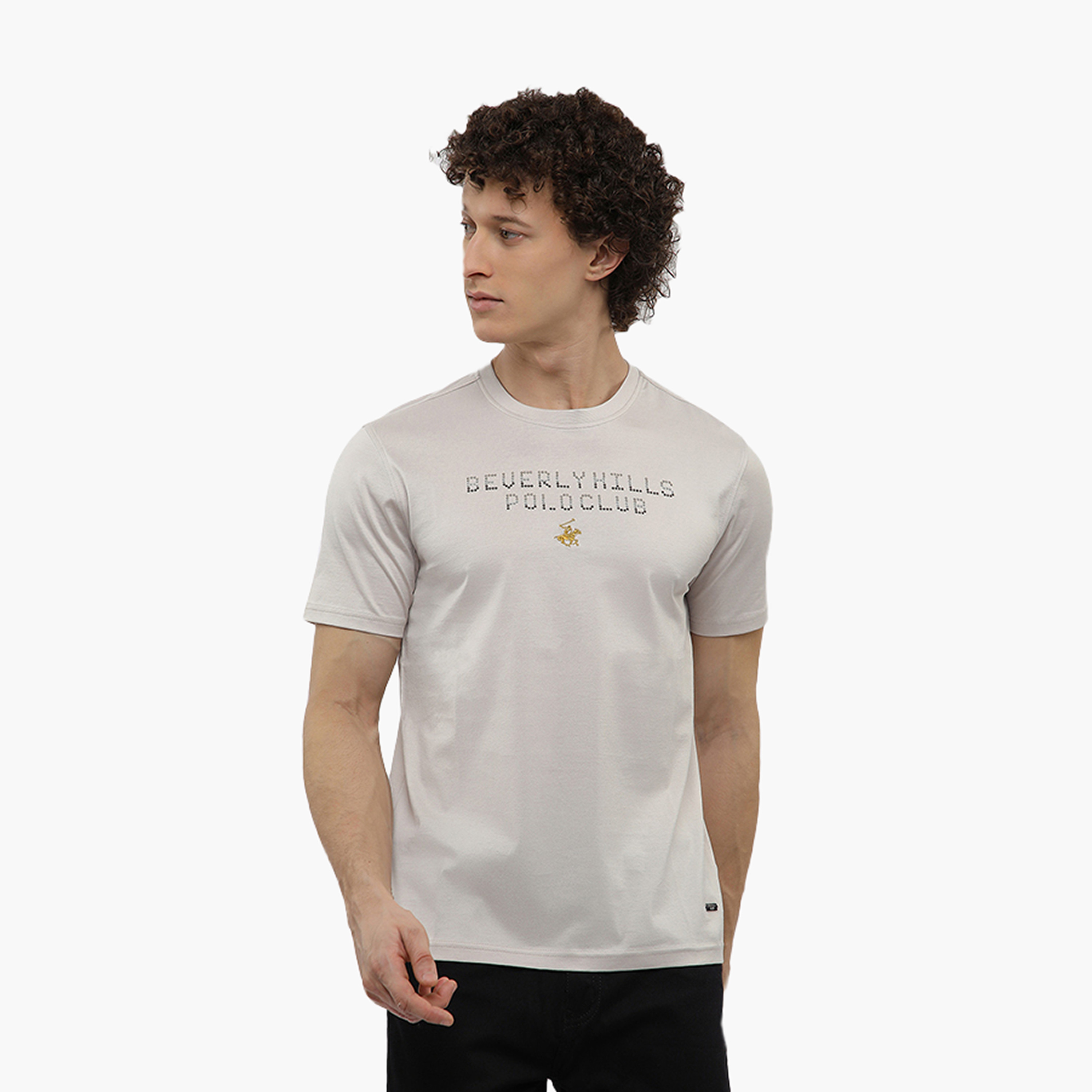 تيشيرت رجالي بشعار مُزيّن بياقة مستديرة وأكمام قصيرة من بيفرلي هيلز بولو كلوب-men-clothing-tshirtsandpolos-tshirts-image-6