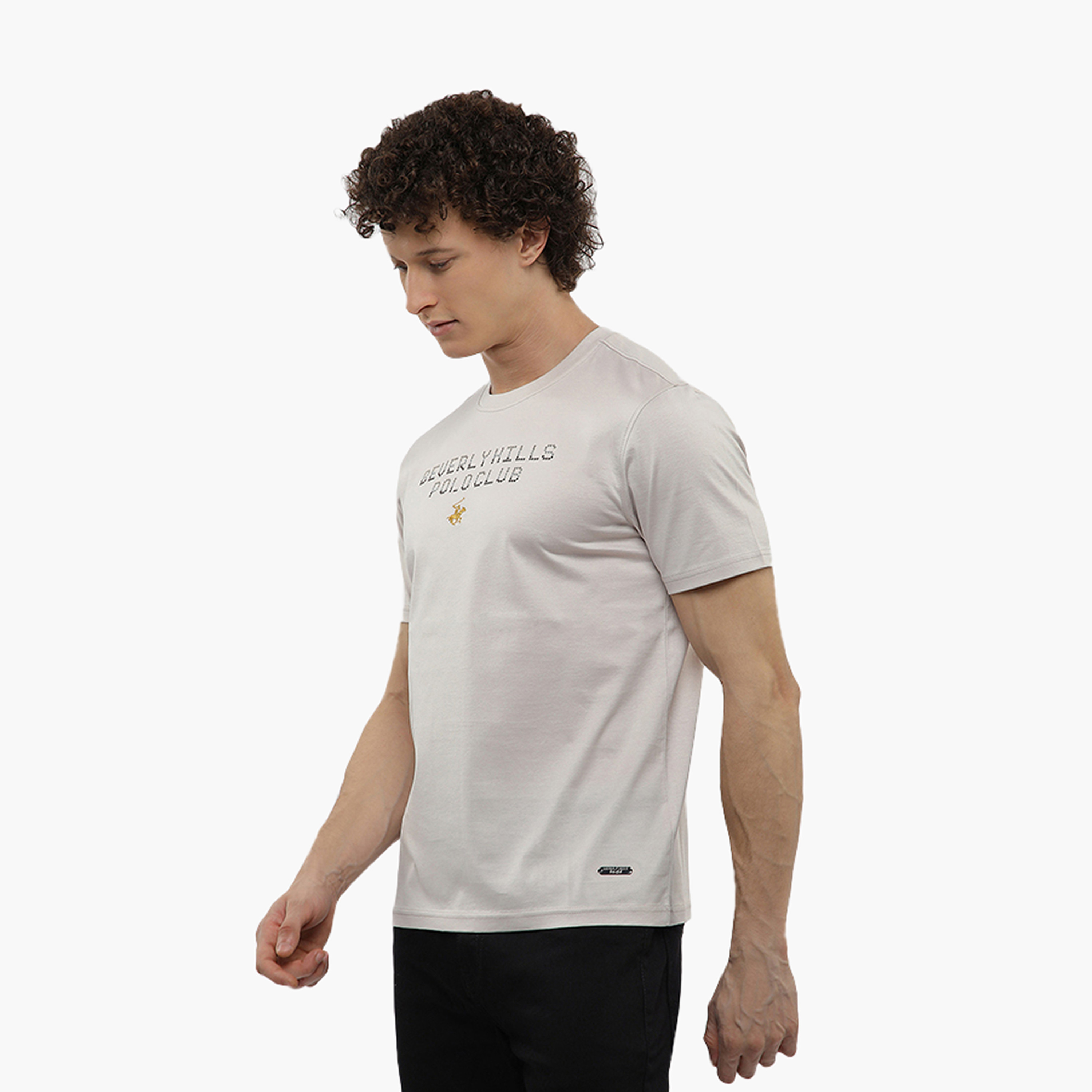 تيشيرت رجالي بشعار مُزيّن بياقة مستديرة وأكمام قصيرة من بيفرلي هيلز بولو كلوب-men-clothing-tshirtsandpolos-tshirts-image-7