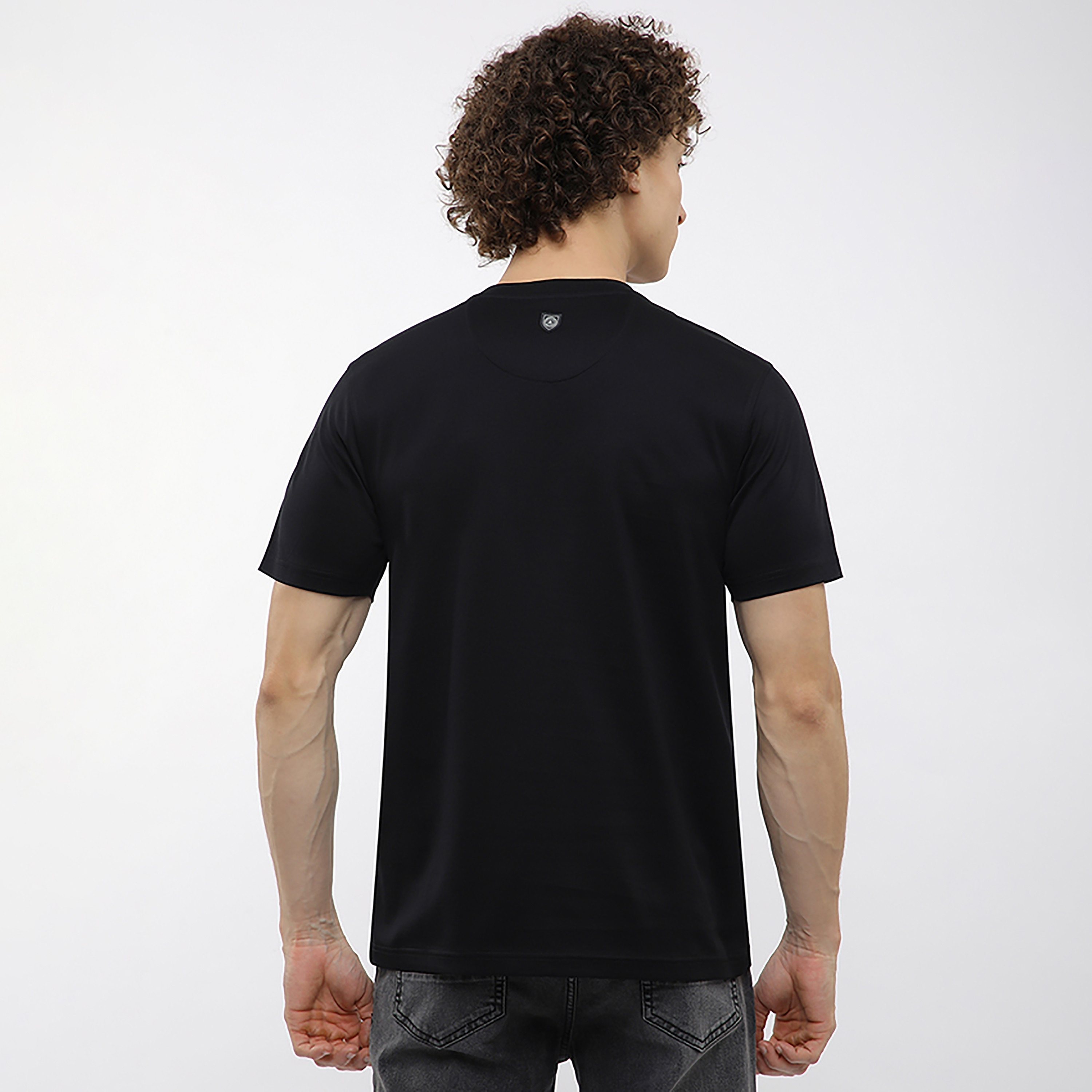 Beverly Hills Polo Club Embroidered Logo Crew Neck Short Sleeves Men's T-Shirt-men-clothing-tshirtsandpolos-tshirts-image-4
