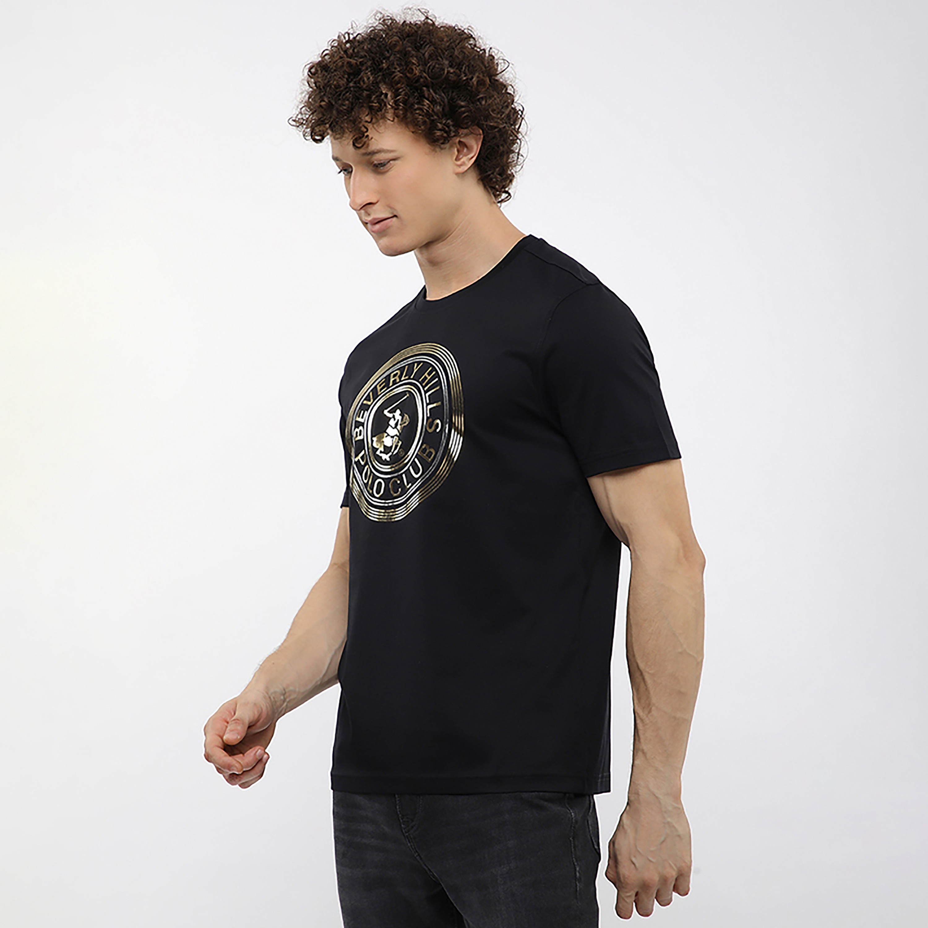 Beverly Hills Polo Club Graphic Print Crew Neck Short Sleeves Men's T-Shirt-men-clothing-tshirtsandpolos-tshirts-image-2