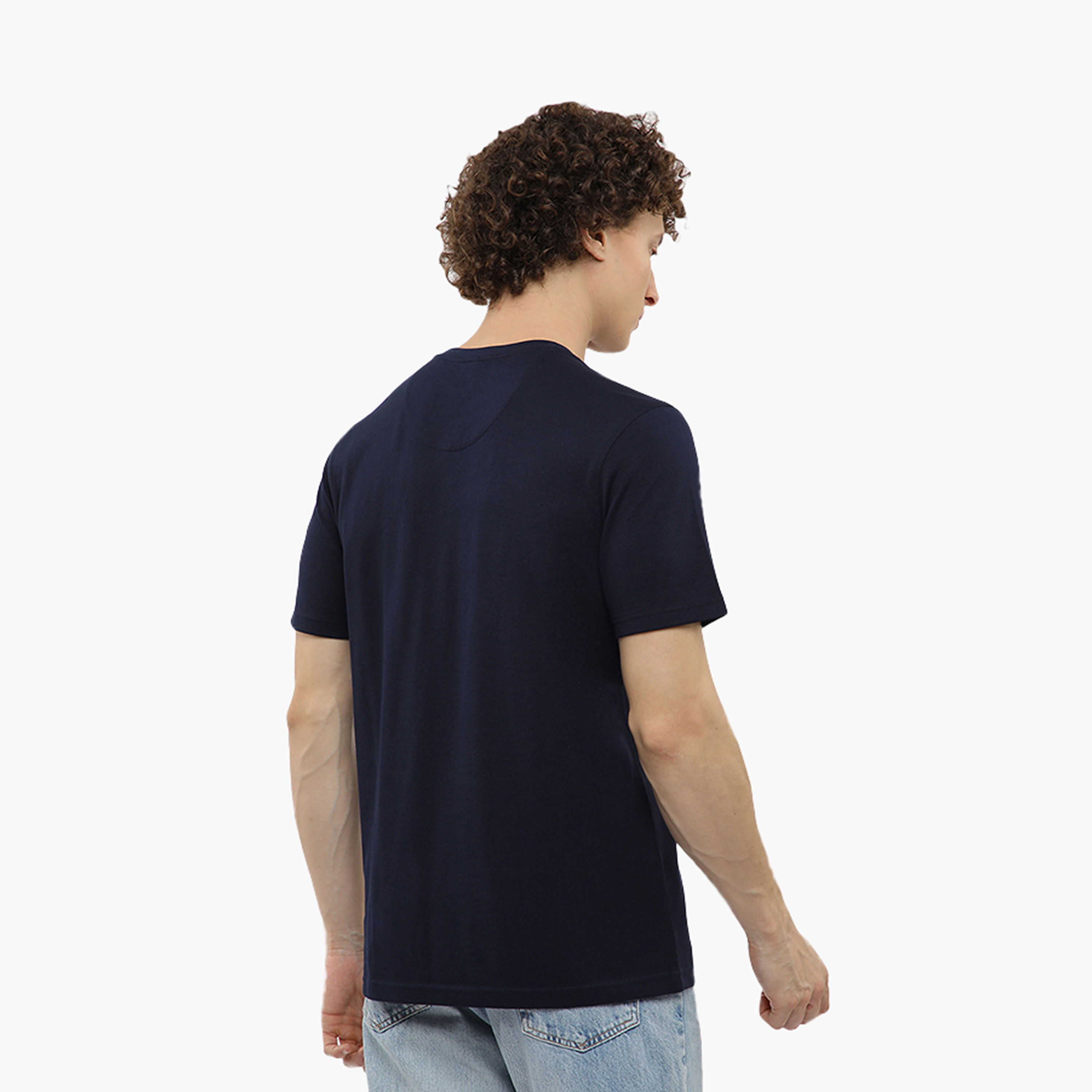 Beverly Hills Polo Club Plain Crew Neck Short Sleeves Men's T-Shirt-men-clothing-tshirtsandpolos-tshirts-image-4