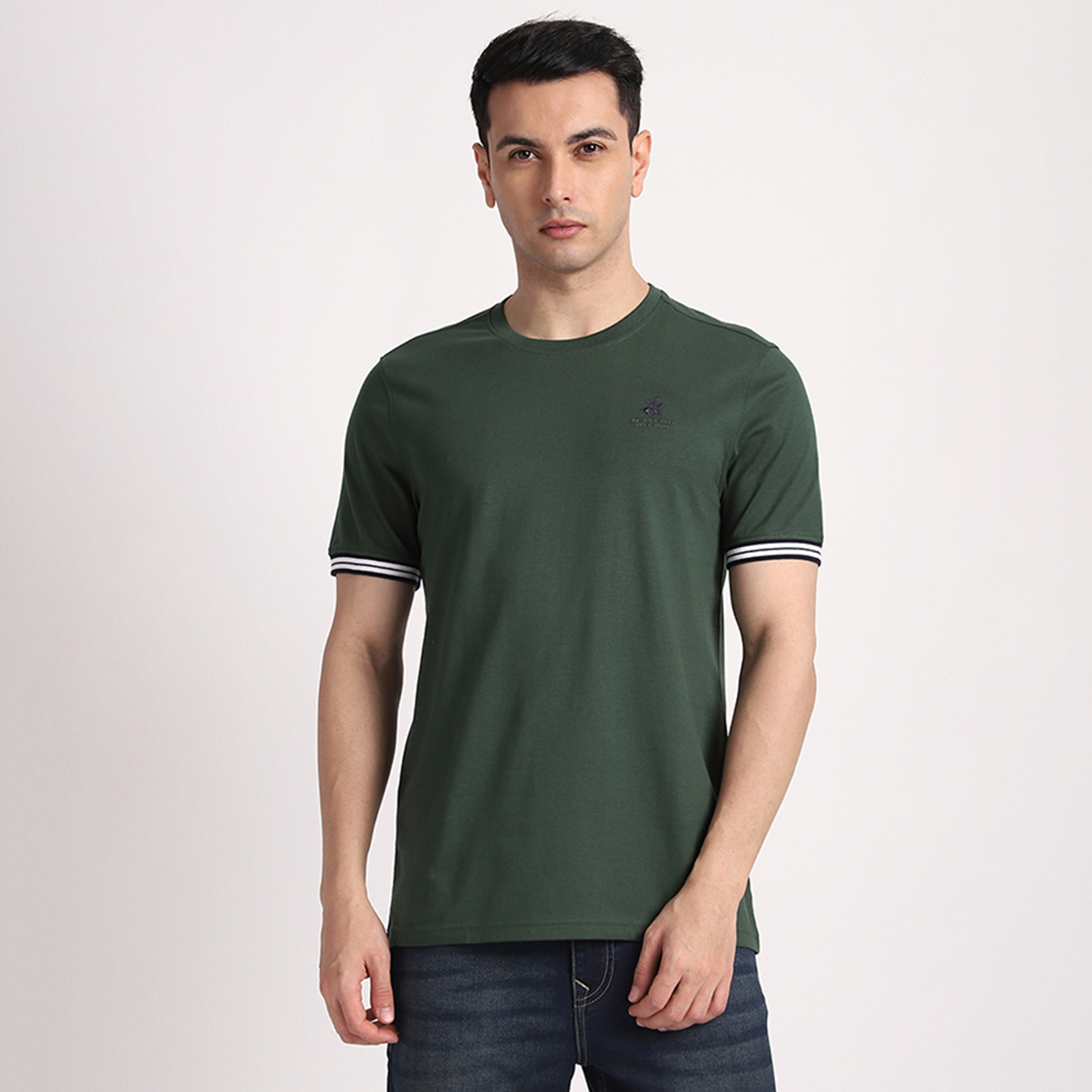تي شيرت رجالي بياقة دائرية وأكمام قصيرة من بيفرلي هيلز بولو كلوب-men-clothing-tshirtsandpolos-tshirts-image-1