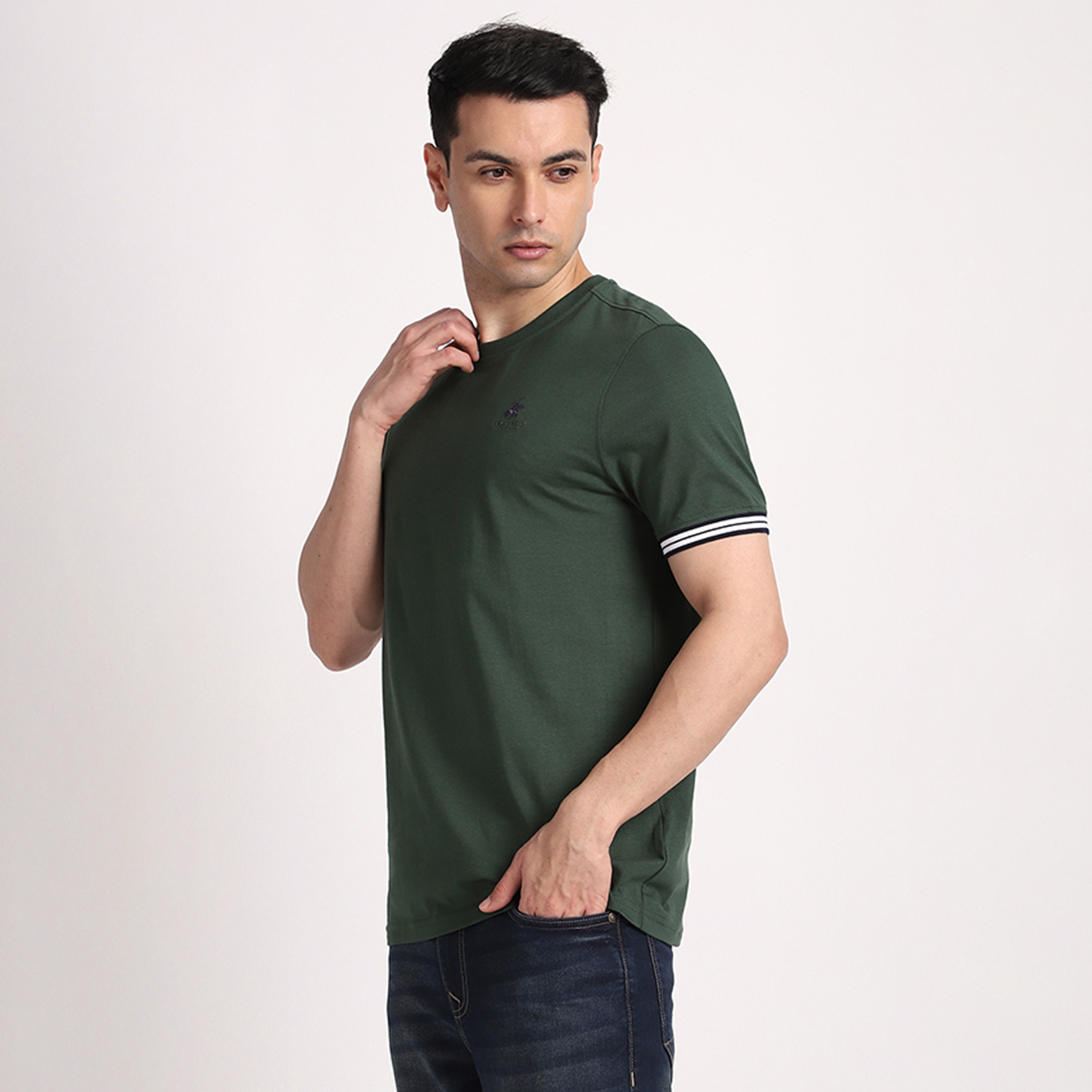 تي شيرت رجالي بياقة دائرية وأكمام قصيرة من بيفرلي هيلز بولو كلوب-men-clothing-tshirtsandpolos-tshirts-image-2