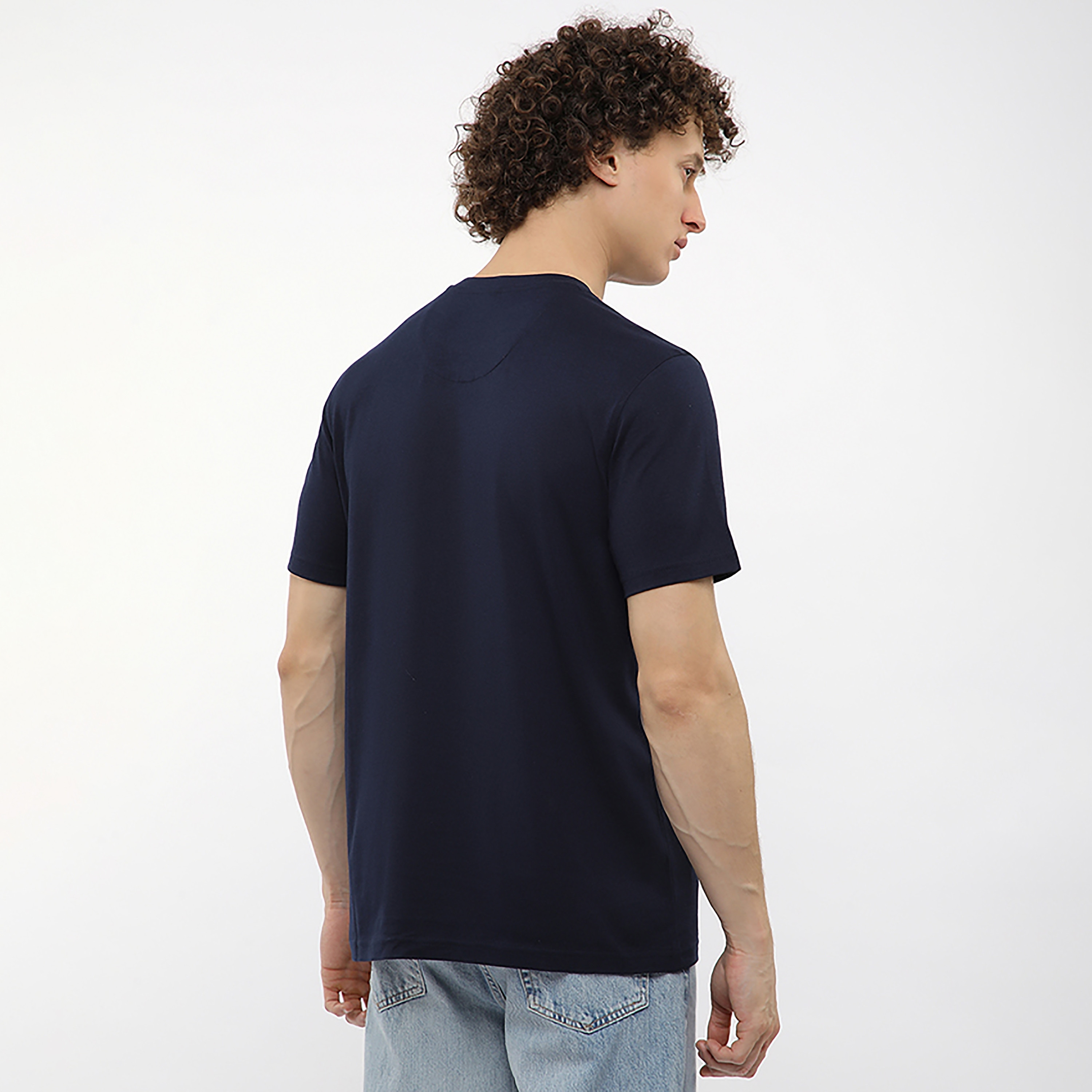 Beverly Hills Polo Club Embroidered Logo Crew Neck Short Sleeves Men's T-Shirt-men-clothing-tshirtsandpolos-tshirts-image-4