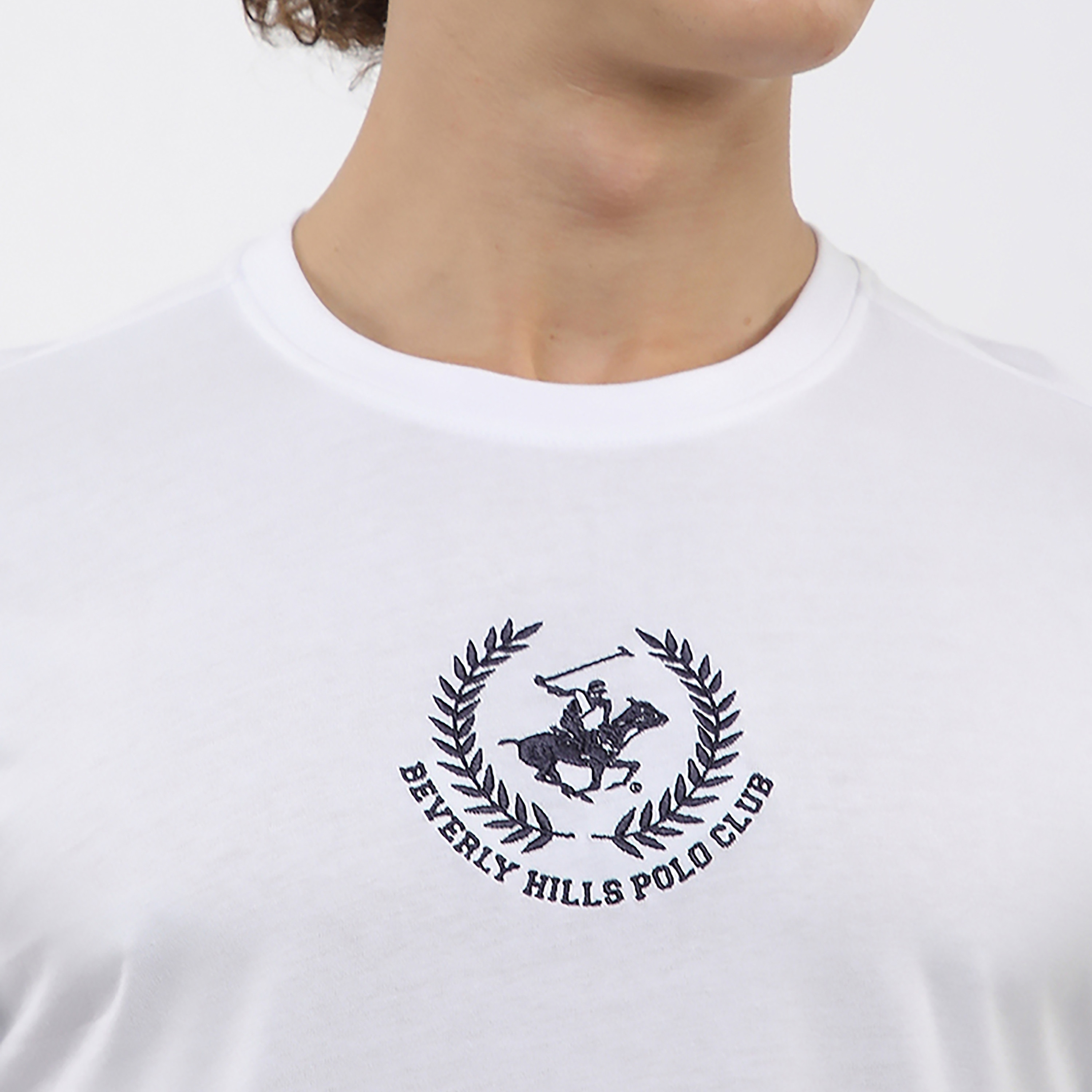 Beverly Hills Polo Club Embroidered Logo Crew Neck Short Sleeves Men's T-Shirt-men-clothing-tshirtsandpolos-tshirts-image-10