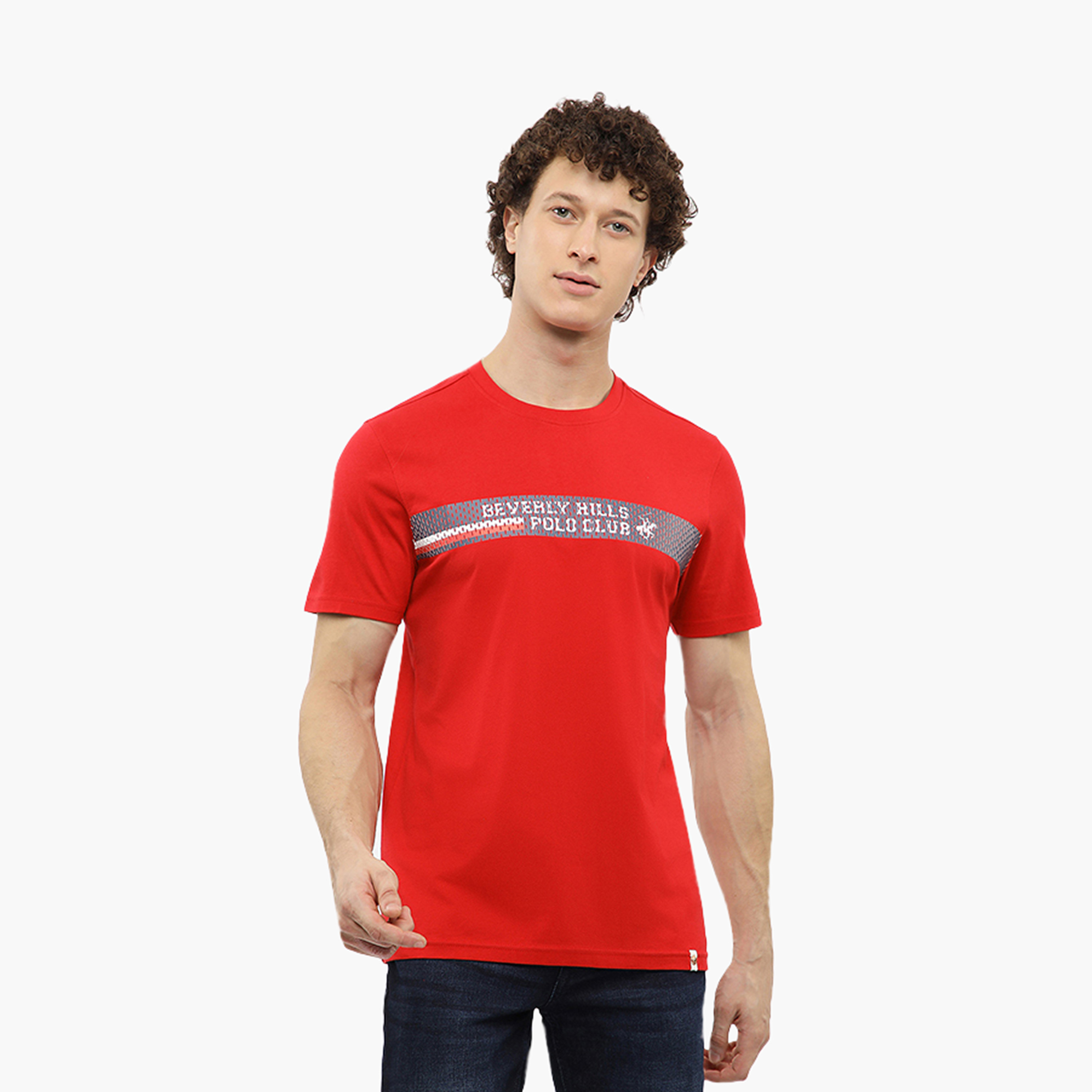 تي شيرت رجالي بأكمام قصيرة ورقبة دائرية وطبعة رسومات من بيفرلي هيلز بولو كلوب-men-clothing-tshirtsandpolos-tshirts-image-6