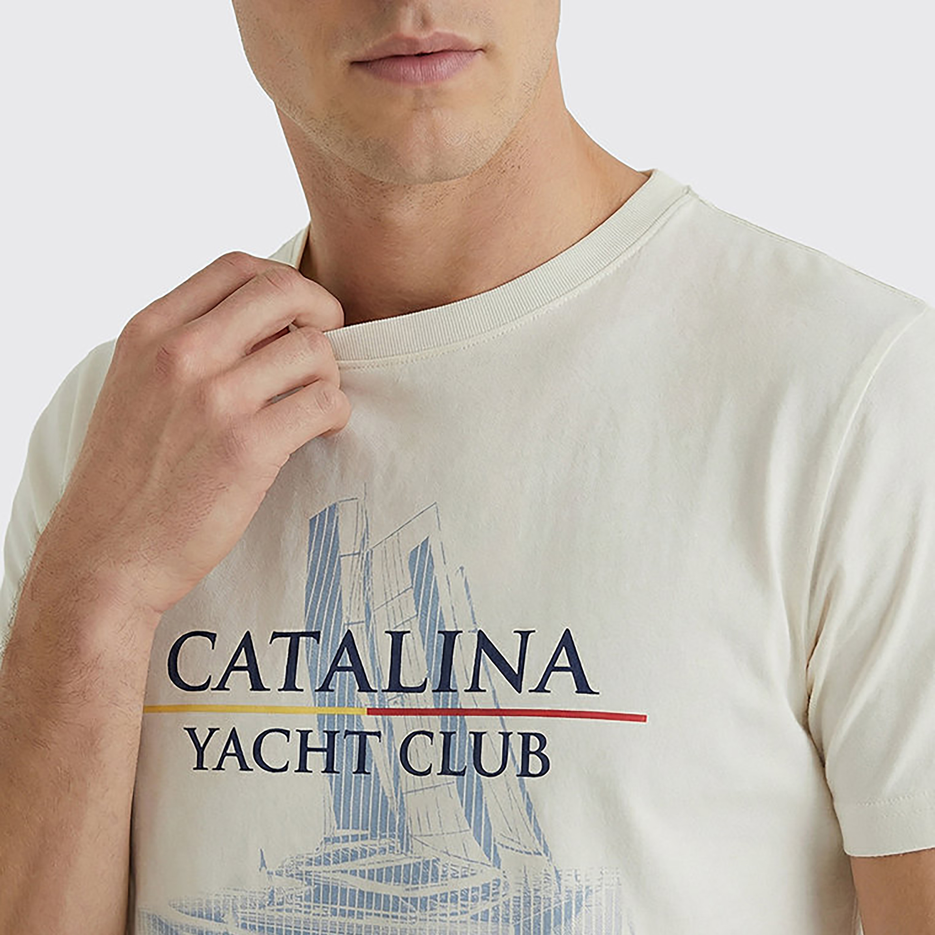 Beverly Hills Polo Club Graphic Yacht Print Crew Neck Short Sleeves Men's T-Shirt-men-clothing-tshirtsandpolos-tshirts-image-4