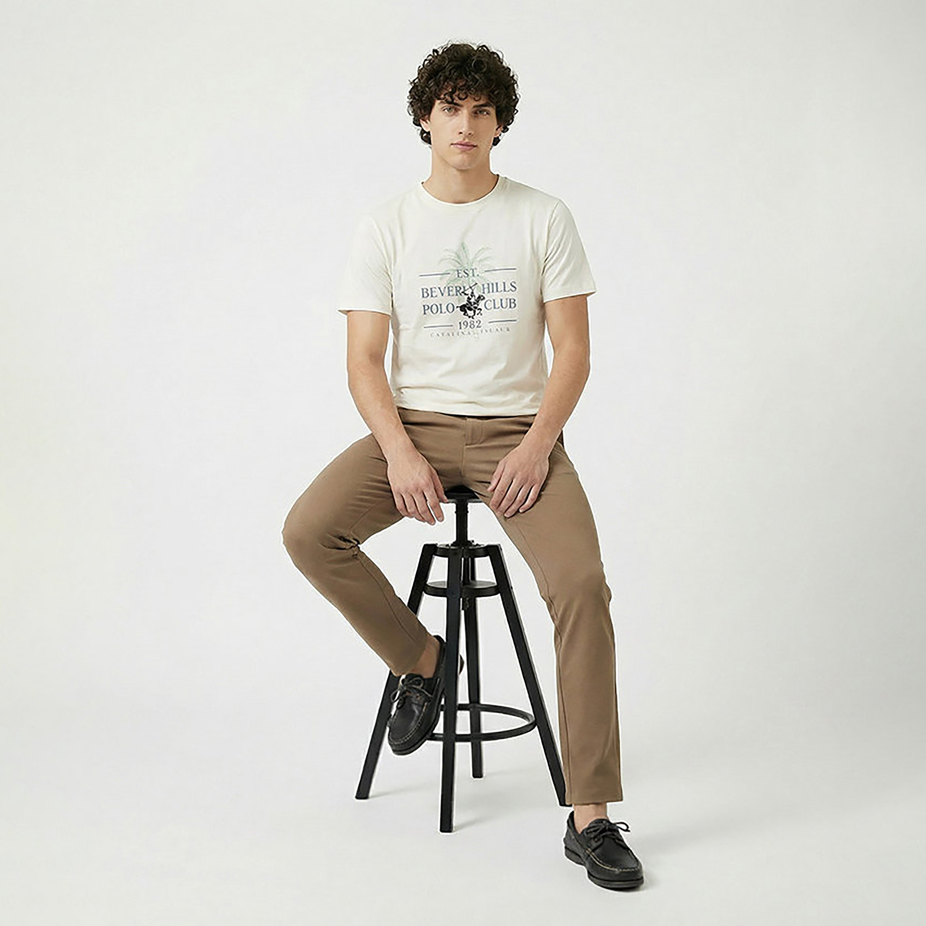 Beverly Hills Polo Club Typographic Print Crew Neck Short Sleeves Men's T-Shirt-men-clothing-tshirtsandpolos-tshirts-image-2