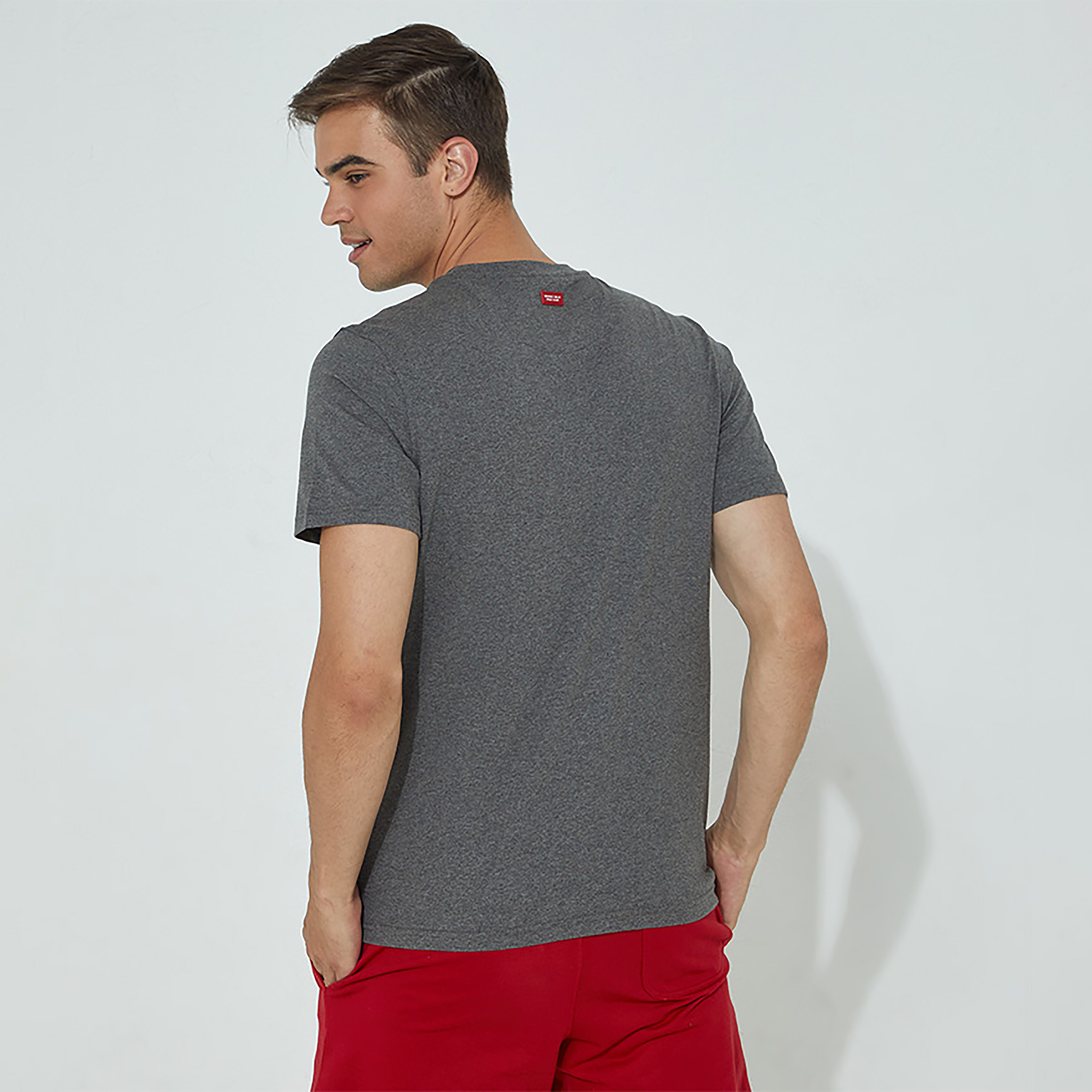 تي شيرت مطبوع بياقة دائرية وأكمام قصيرة من بيفرلي هيلز بولو كلوب-men-clothing-tshirtsandpolos-tshirts-image-4