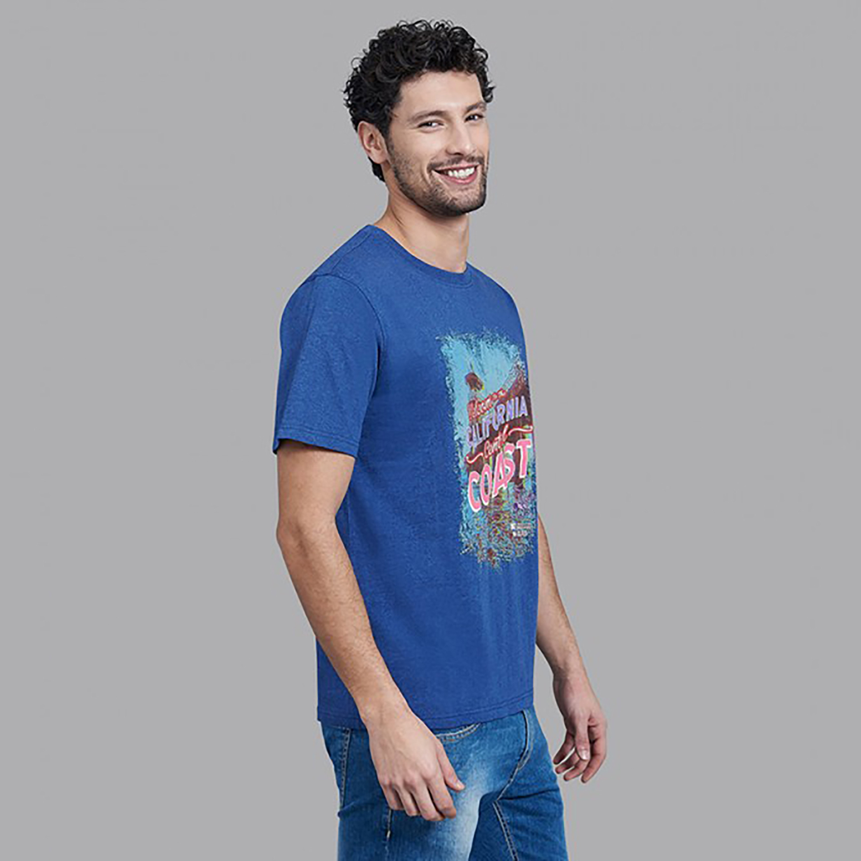 تي شيرت بيفرلي هيلز بولو كلب أزرق مطبوع بياقة مستديرة وأكمام قصيرة للرجال-men-clothing-tshirtsandpolos-tshirts-image-3