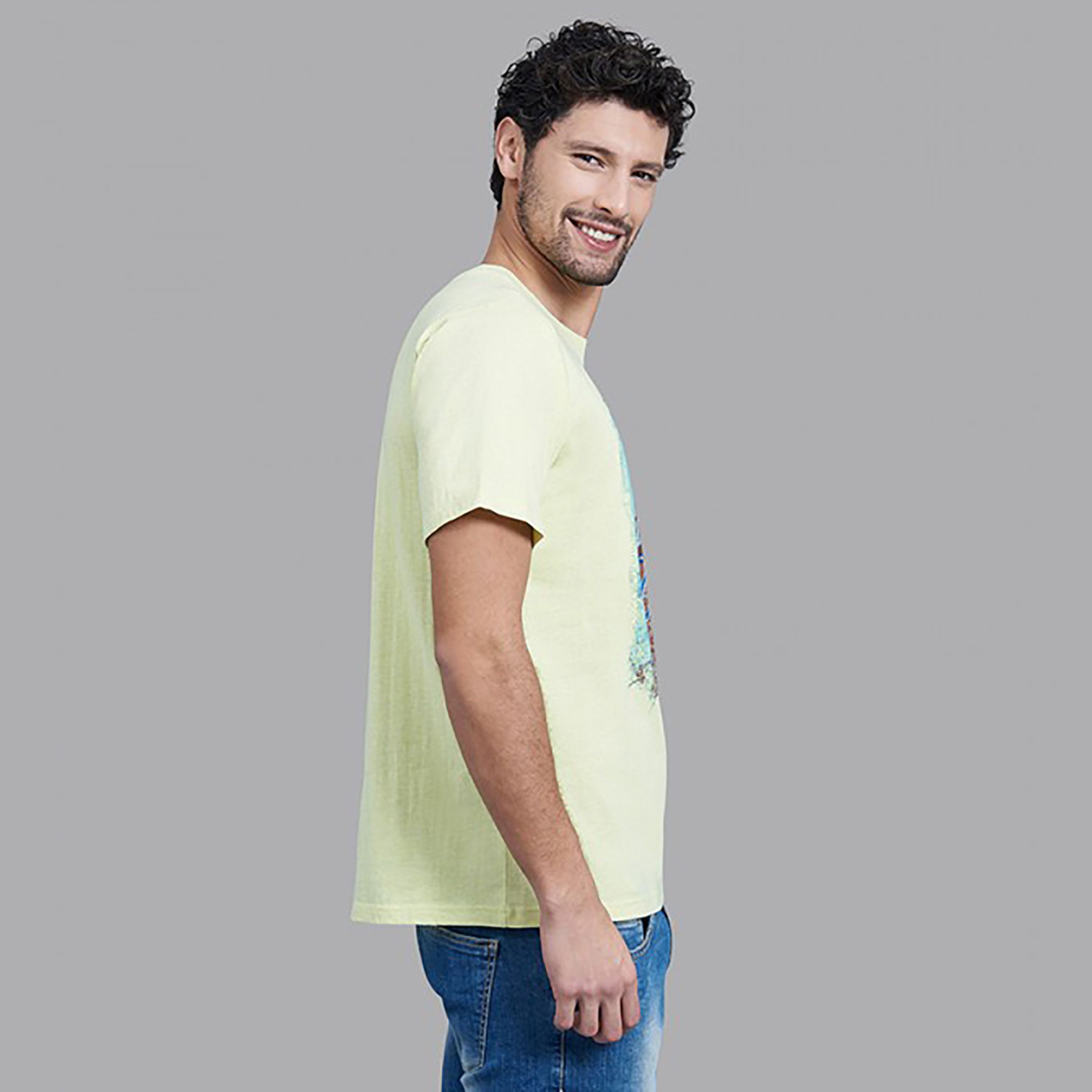 تي شيرت بيفرلي هيلز بولو كلب أزرق مطبوع بياقة مستديرة وأكمام قصيرة للرجال-men-clothing-tshirtsandpolos-tshirts-image-7