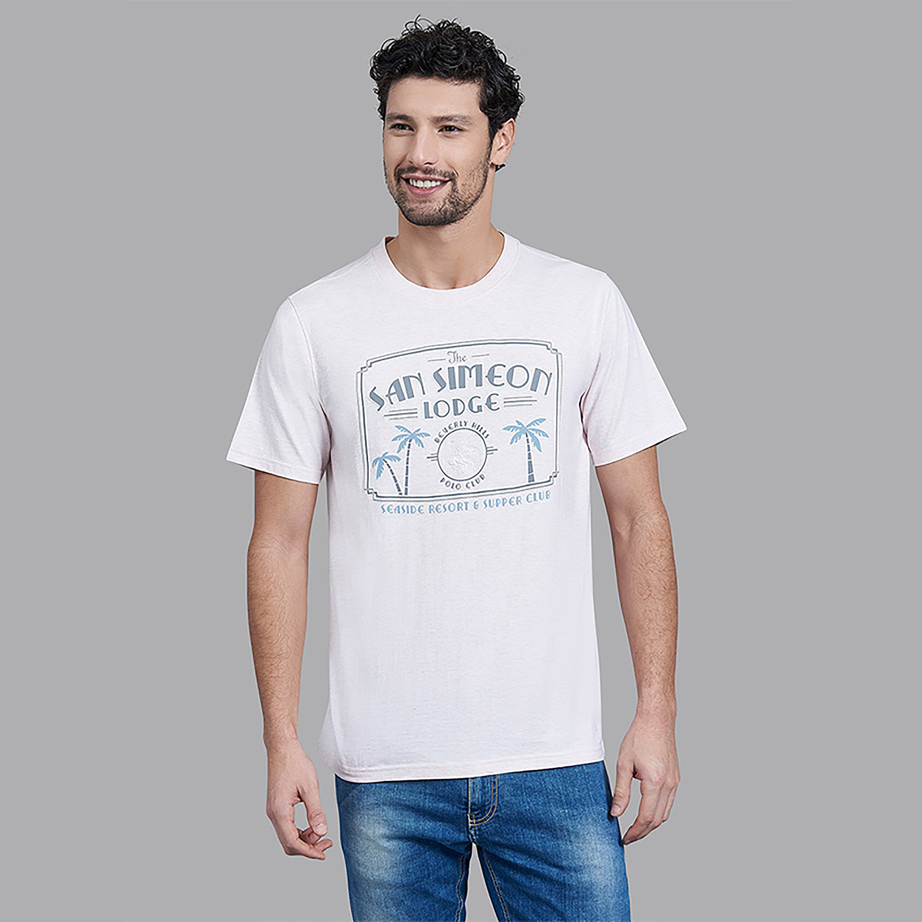 Beverly Hills Polo Club Printed Crew Neck Short Sleeves T-Shirt-men-clothing-tshirtsandpolos-tshirts-image-1