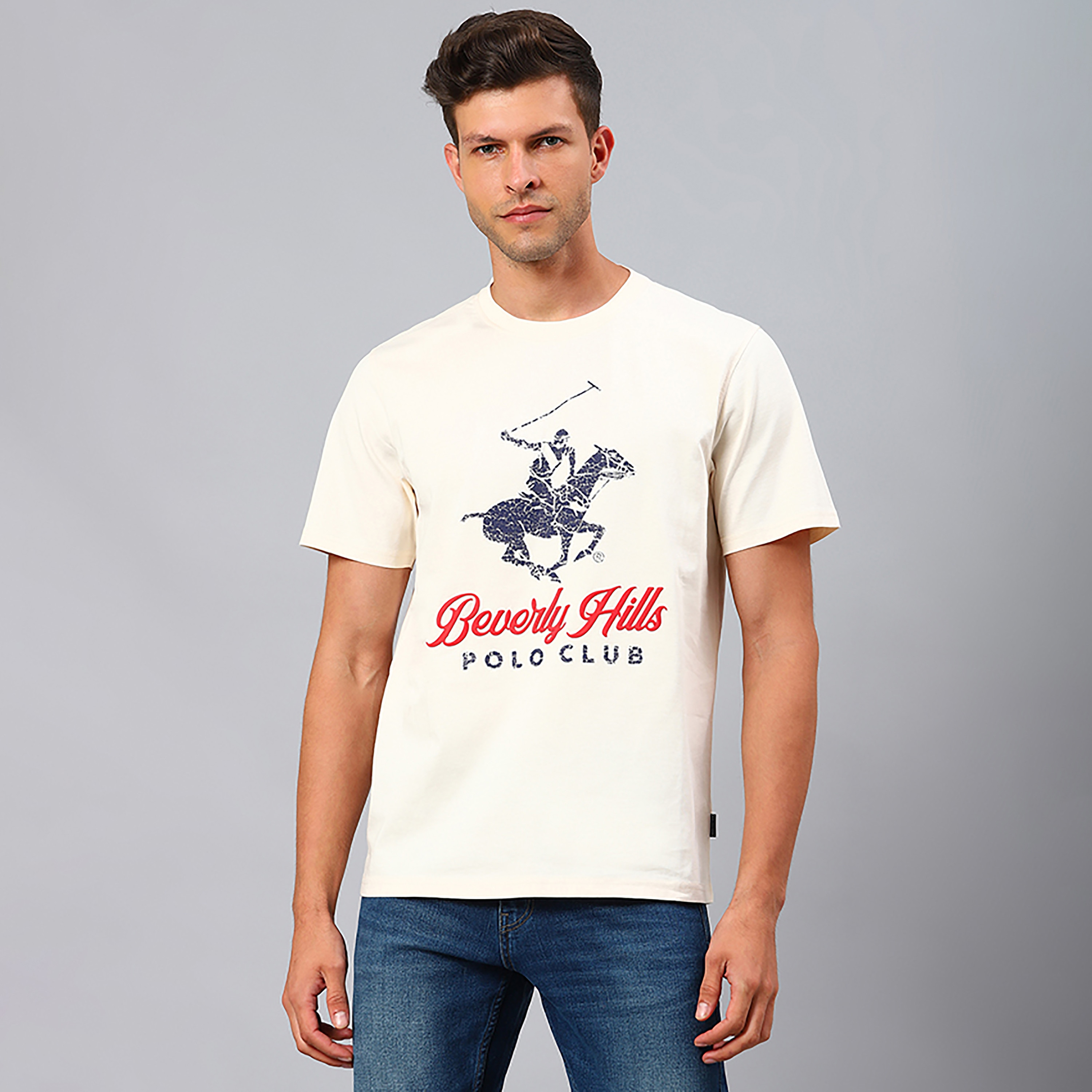 تي شيرت بياقة مستديرة وأكمام قصيرة مطبوعة من بيفرلي هيلز بولو كلوب -men-clothing-tshirtsandpolos-tshirts-image-1