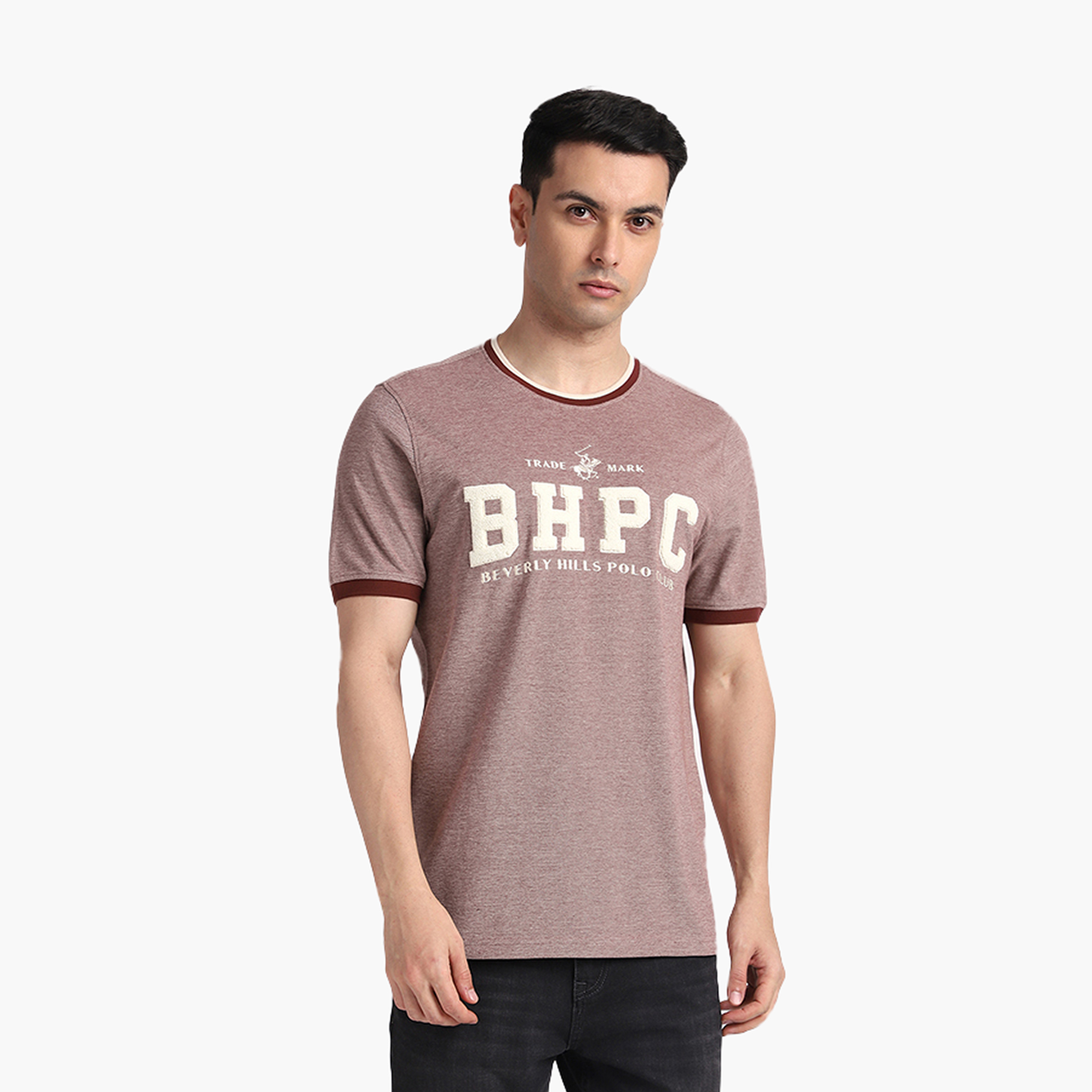 تي شيرت رجالي بأكمام قصيرة وياقة مستديرة ومطرز بشينيل من بيفرلي هيلز بولو كلوب-men-clothing-tshirtsandpolos-tshirts-image-11
