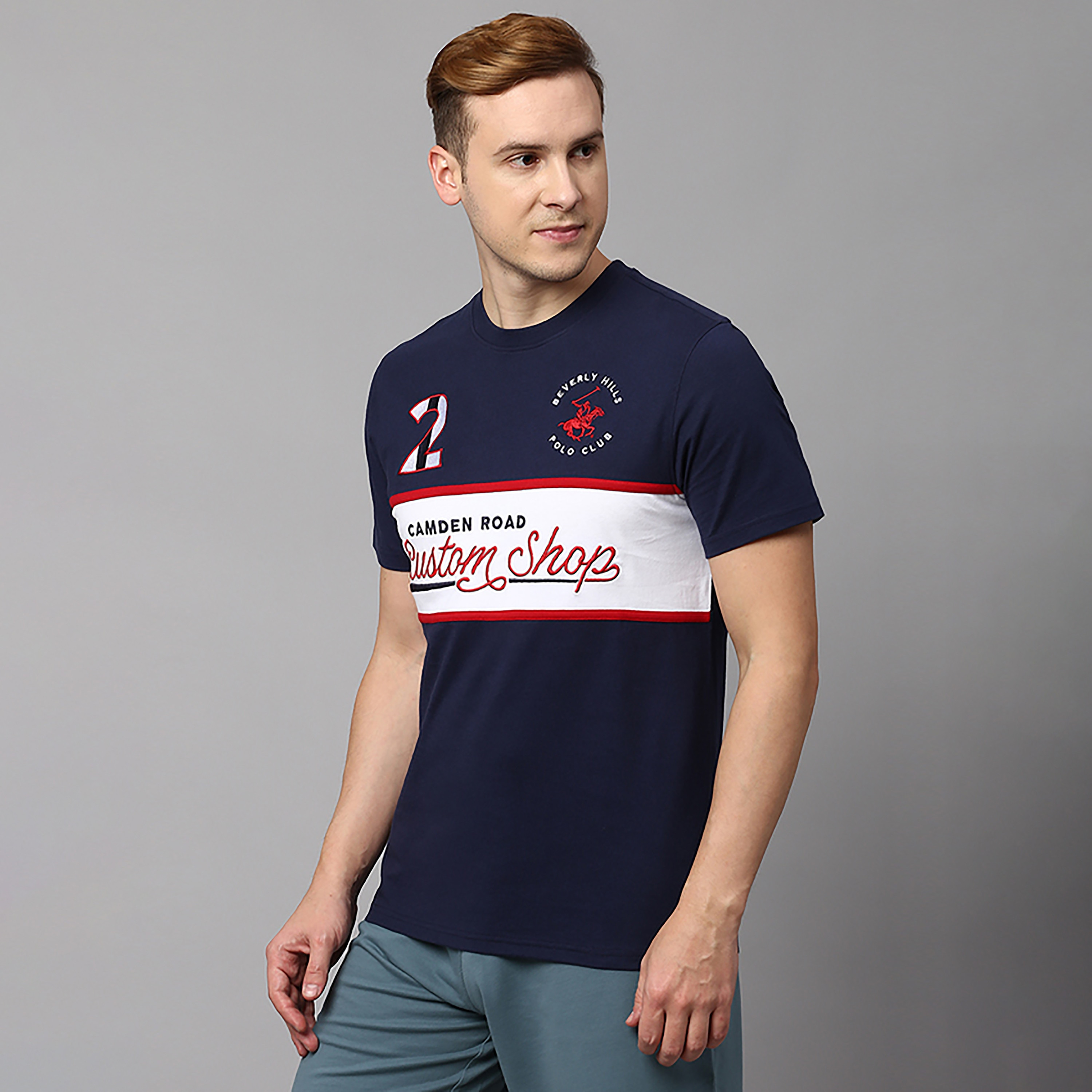 Beverly Hills Polo Club Printed Crew Neck Short Sleeves T-Shirt-men-clothing-tshirtsandpolos-tshirts-image-7