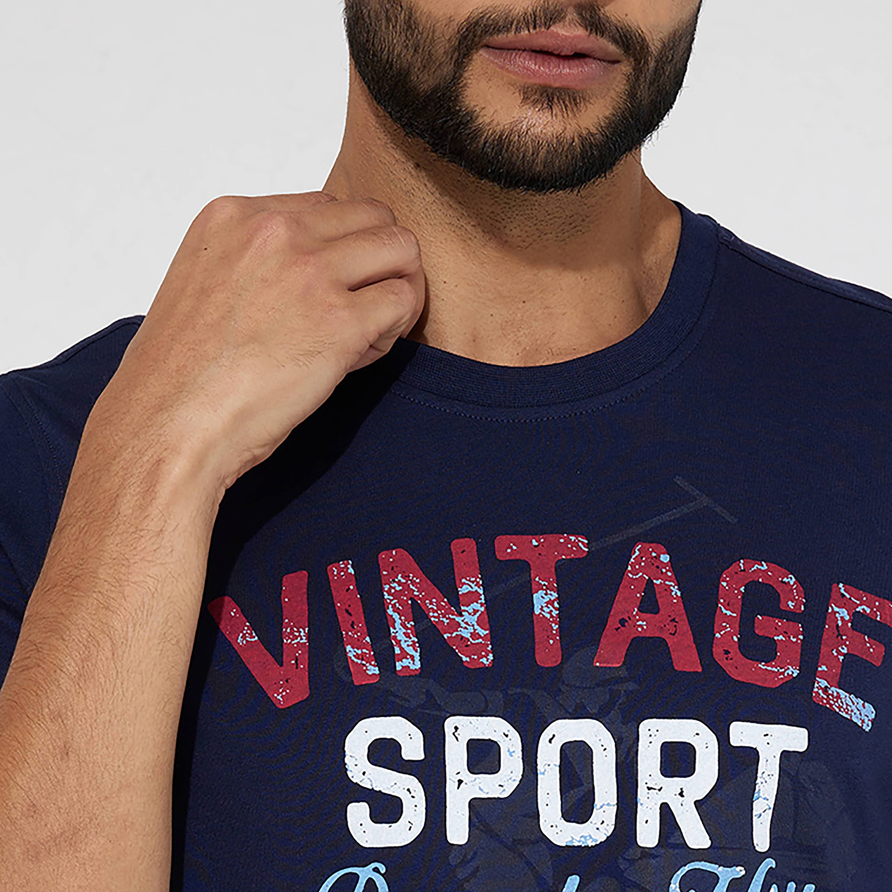 Beverly Hills Polo Club Printed Crew Neck Short Sleeves T-Shirt-men-clothing-tshirtsandpolos-tshirts-image-3