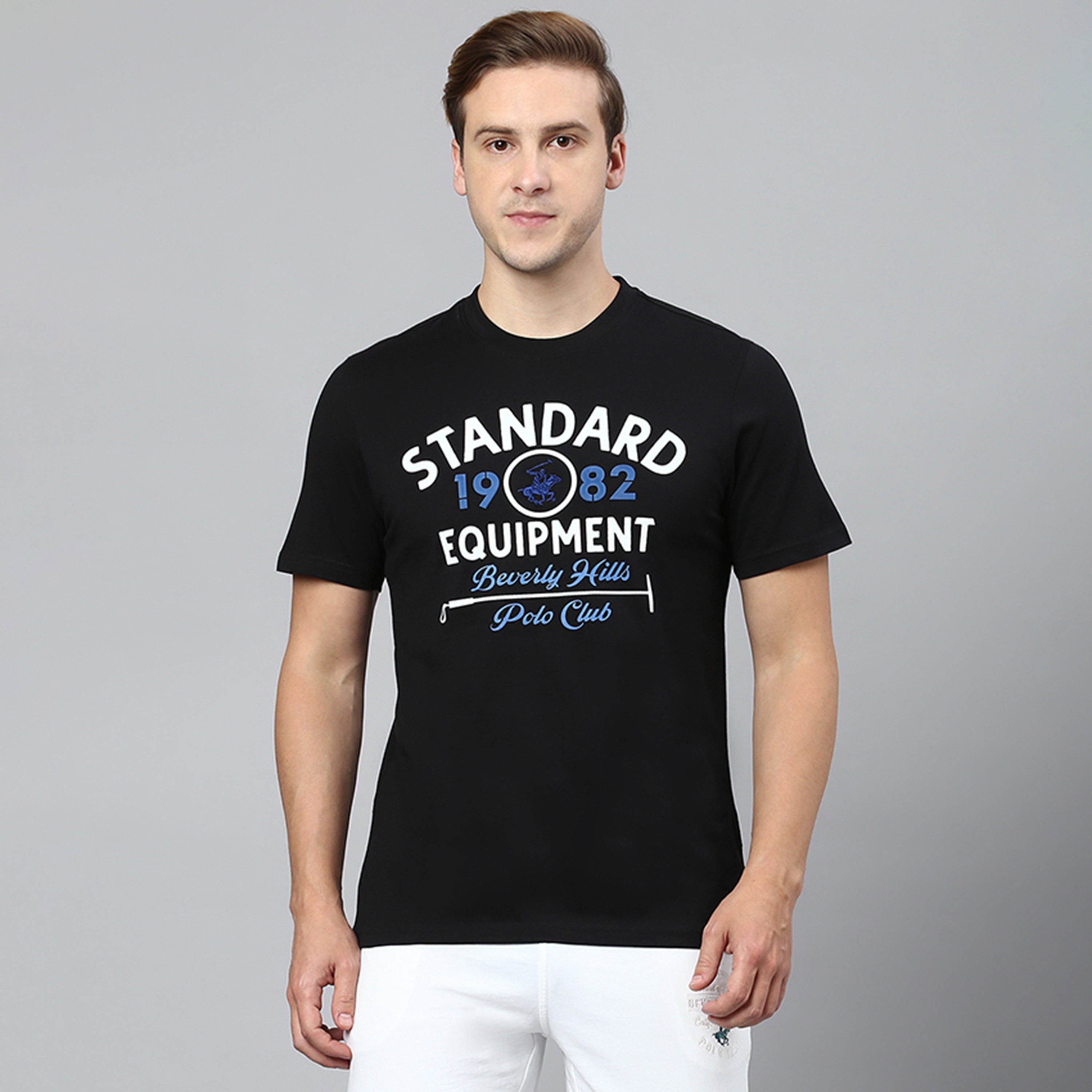 Beverly Hills Polo Club Printed Crew Neck Short Sleeves T-Shirt-men-clothing-tshirtsandpolos-tshirts-image-1