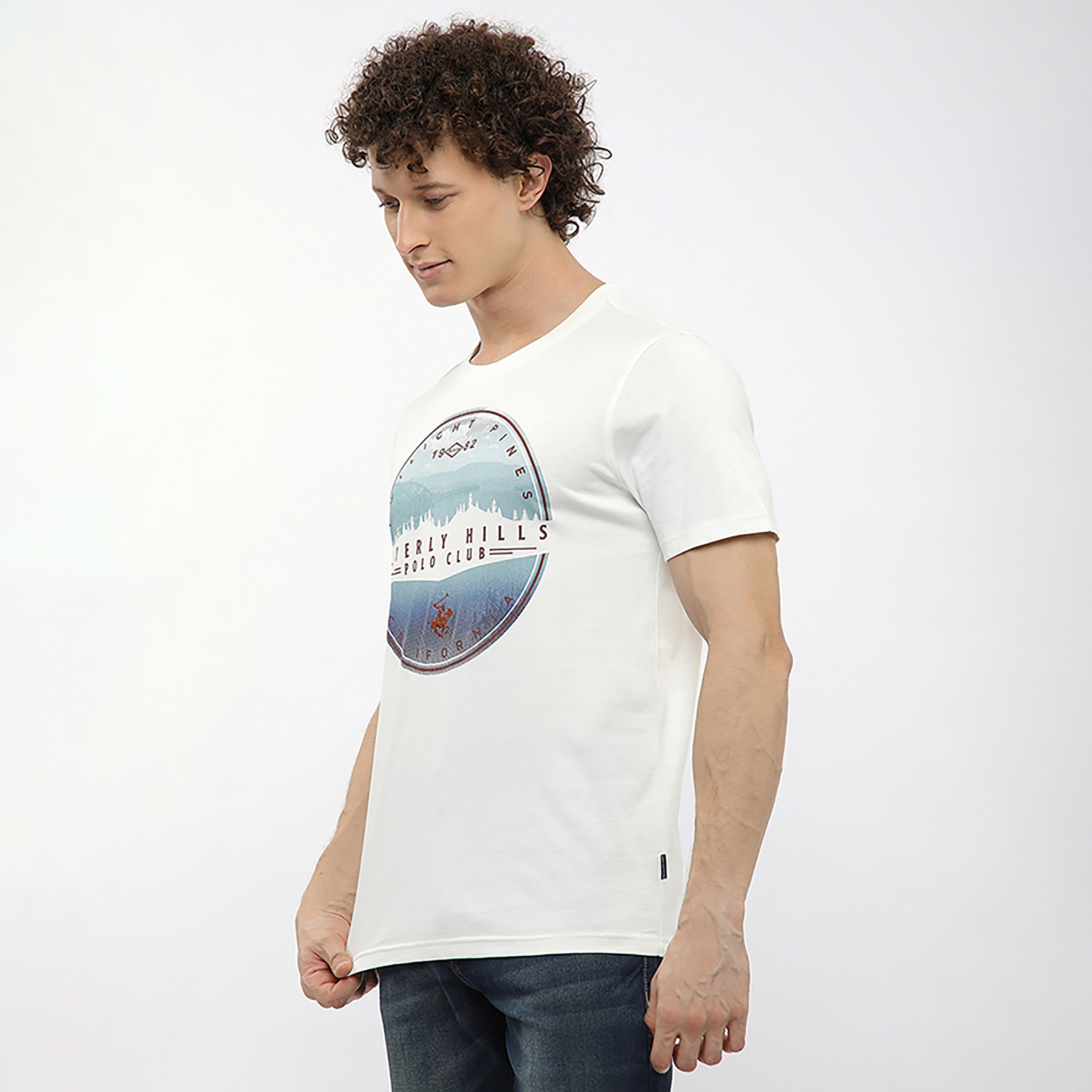 Beverly Hills Polo Club Graphic Print Crew Neck Short Sleeves Men's T-Shirt-men-clothing-tshirtsandpolos-tshirts-image-2