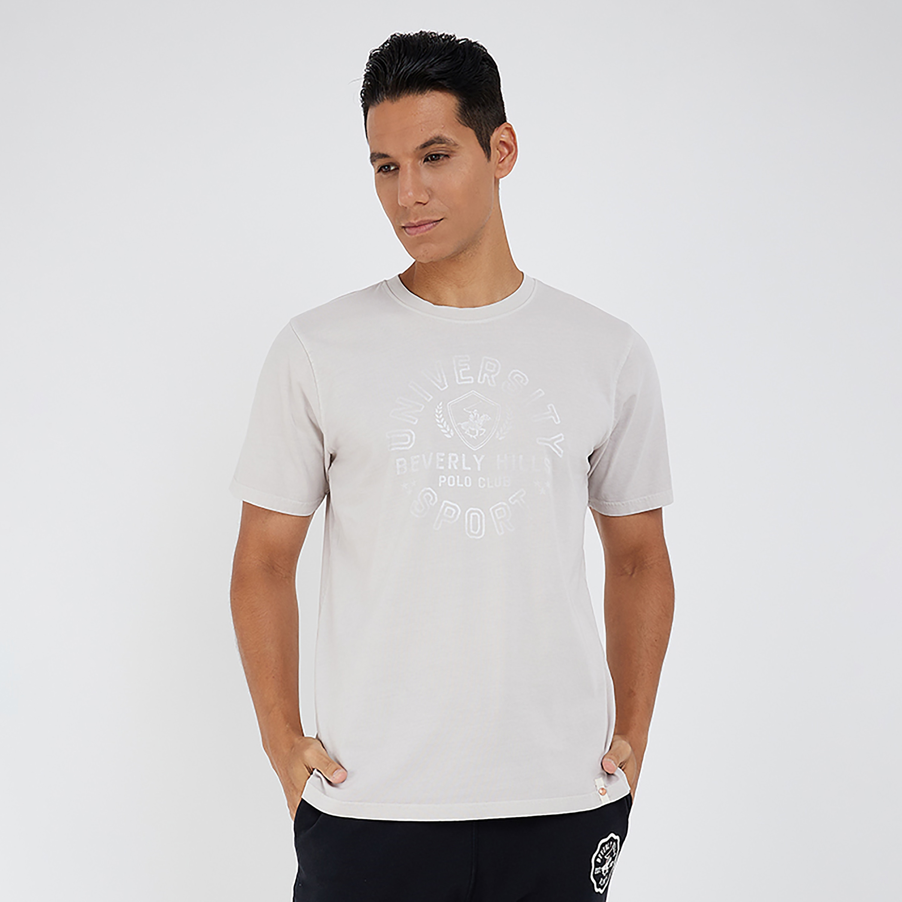 تي شيرت بيفرلي هيلز بولو كلوب بياقة مستديرة وأكمام قصيرة مع مطبوع-men-clothing-tshirtsandpolos-tshirts-image-5