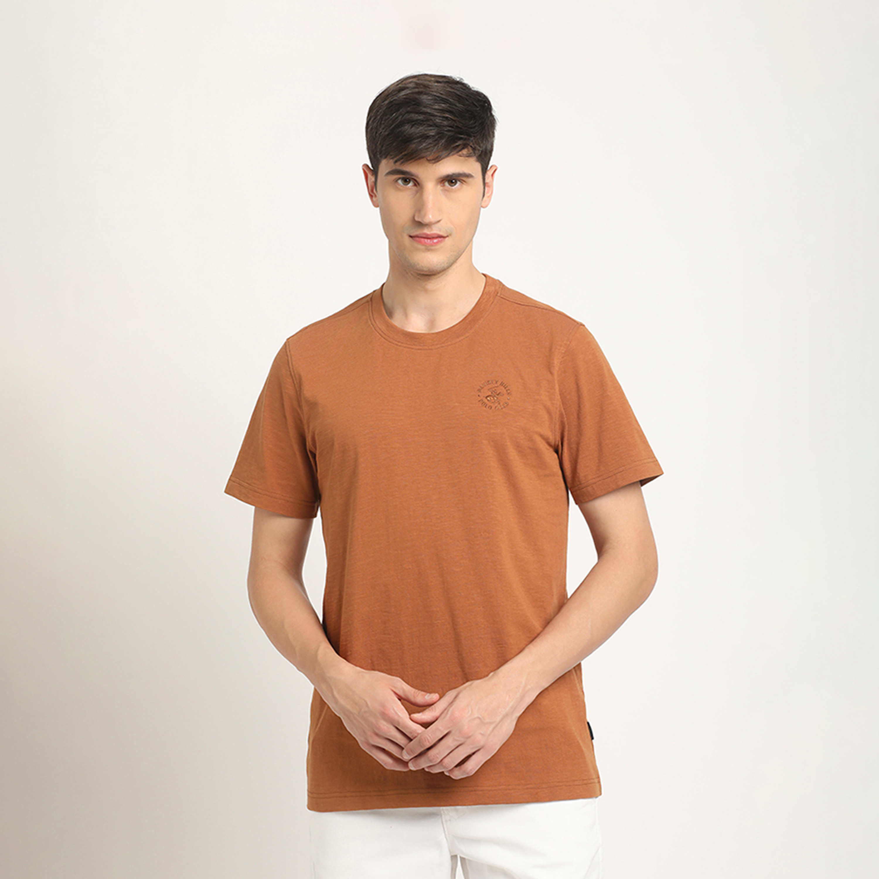 Beverly Hills Polo Club Logo Round Neck Short Sleeves T-shirt-men-clothing-tshirtsandpolos-tshirts-image-1