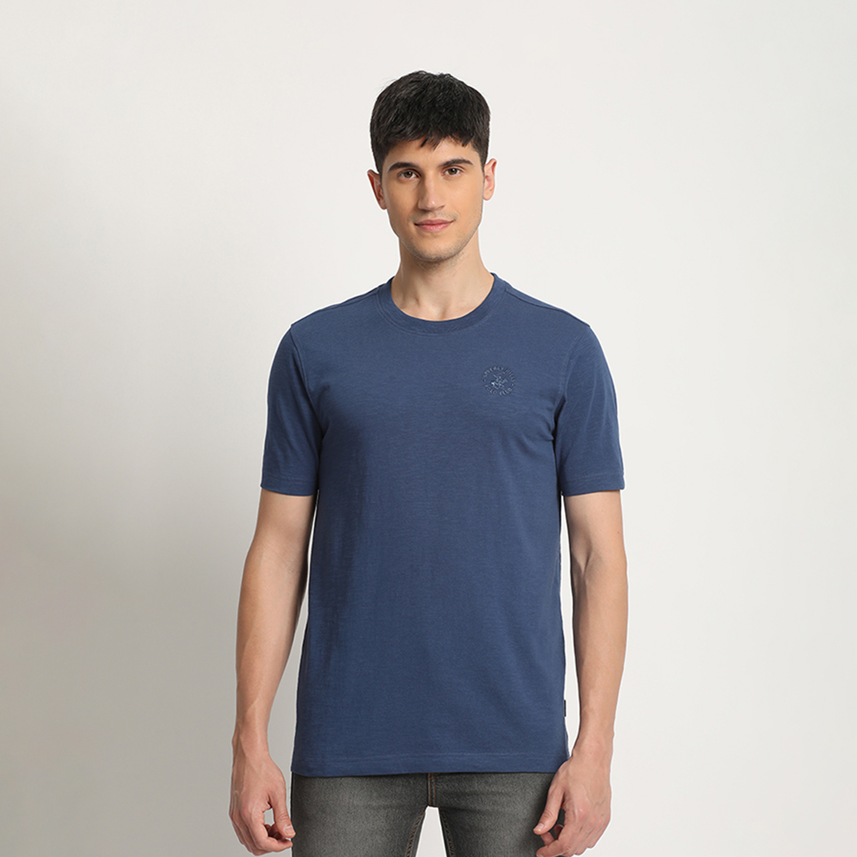 بيفرلي هيلز بولو كلوب- تي شيرت وياقة مستديرة أكمام قصيرة وشعار بولو-men-clothing-tshirtsandpolos-tshirts-image-5