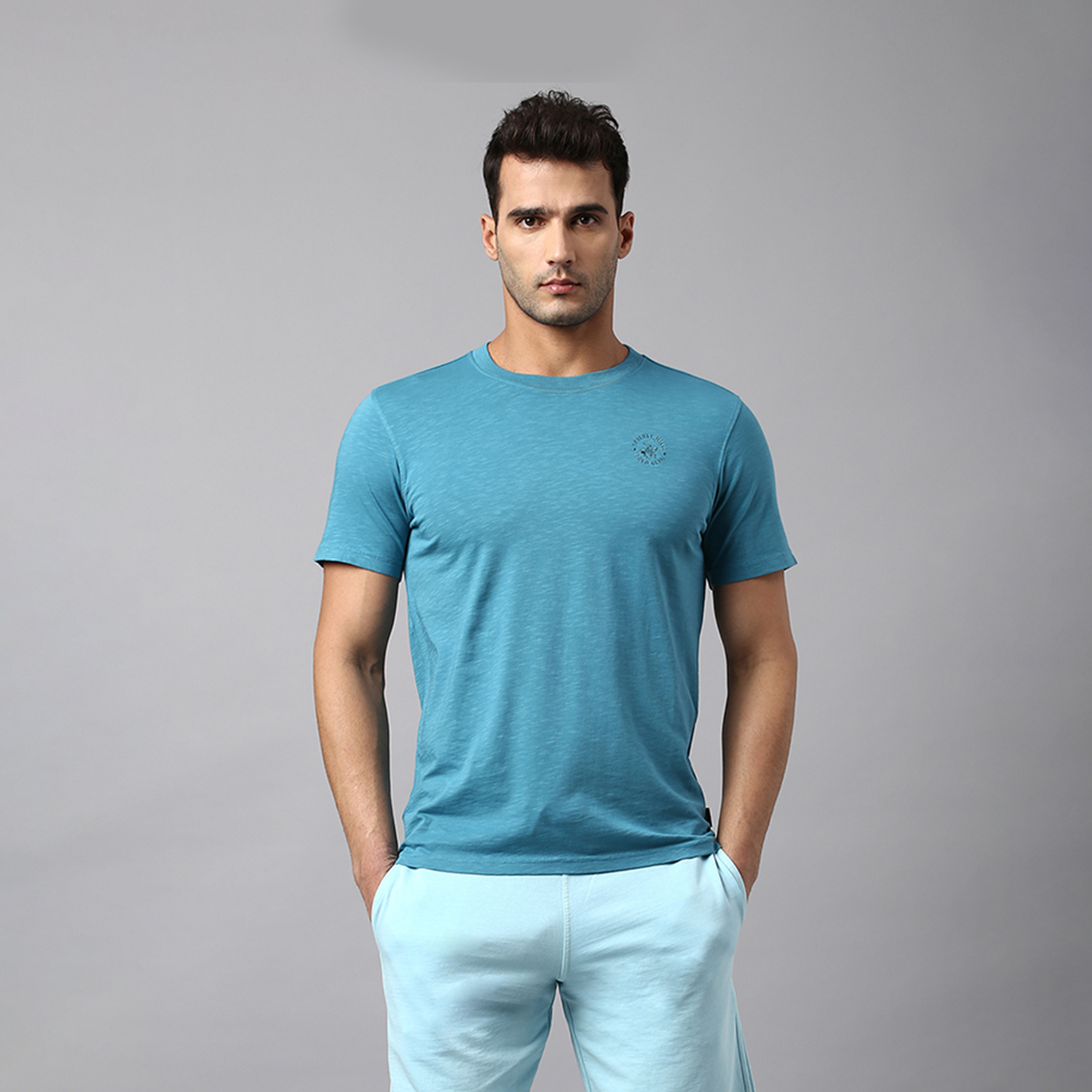 Beverly Hills Polo Club Solid Crew Neck Short Sleeve T-shirt-PROMO_CP_BHPC_101125-image-1