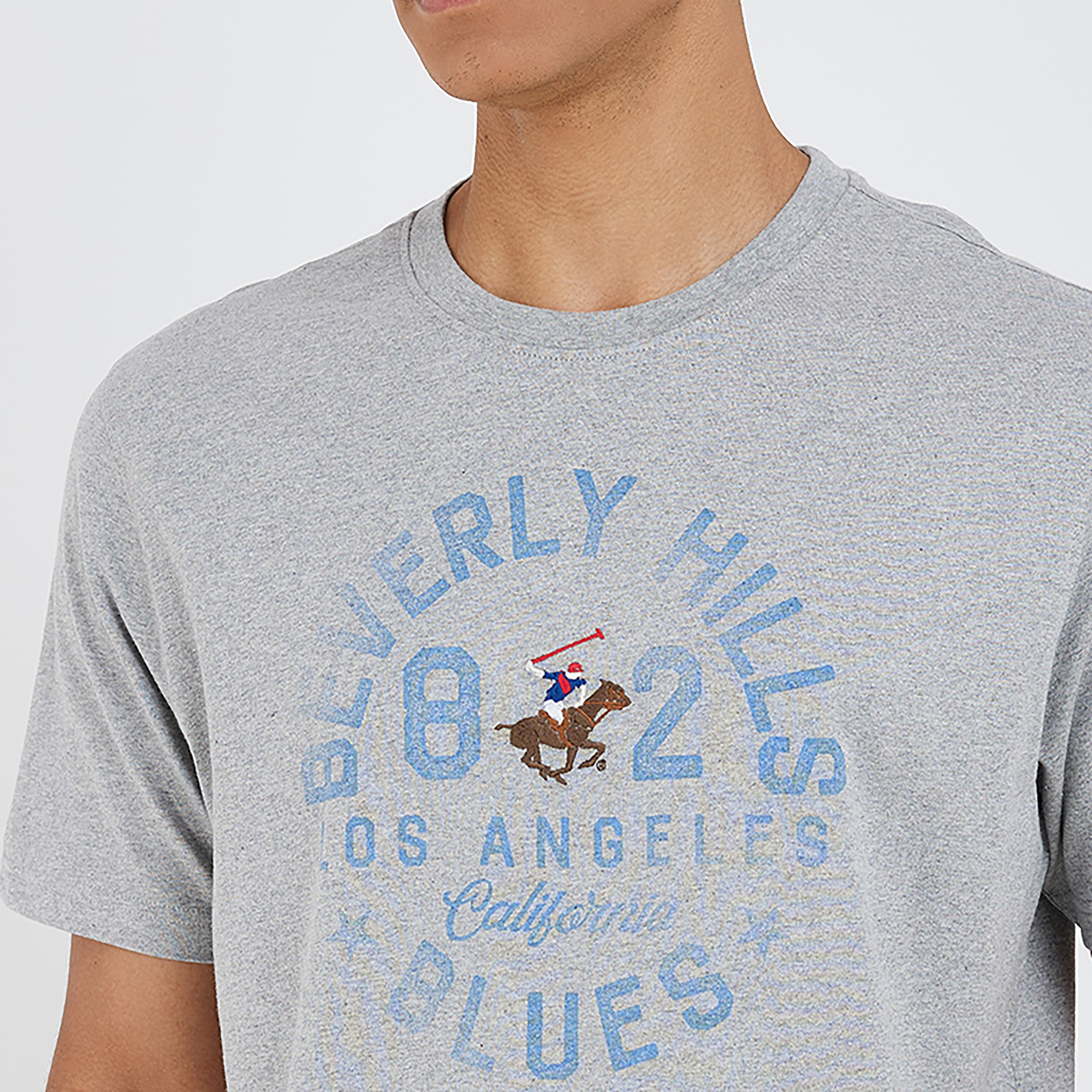 تي شيرت بيفرلي هيلز بولو كلوب بياقة مستديرة وأكمام قصيرة مع مطبوع-men-clothing-tshirtsandpolos-tshirts-image-3