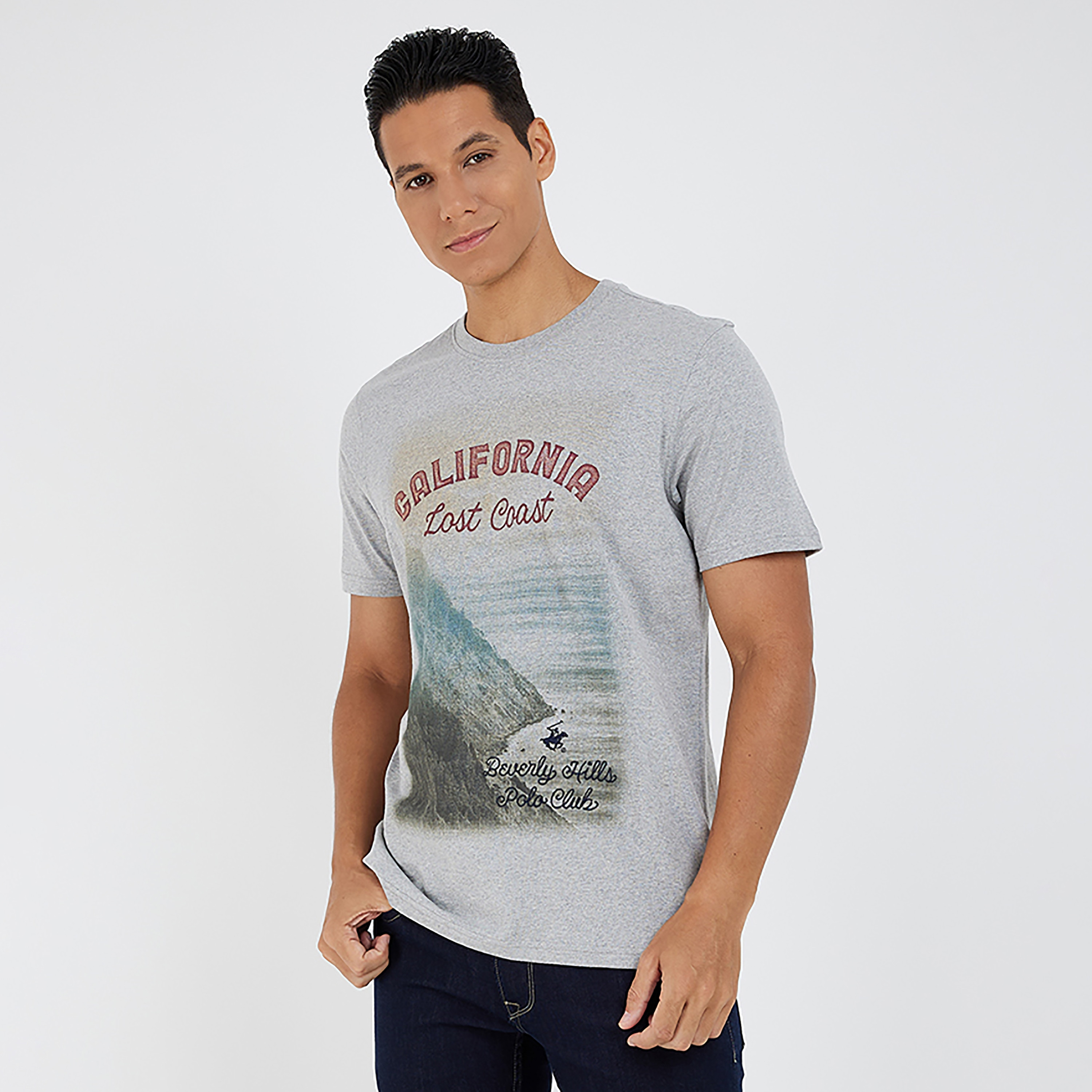تي شيرت بيفرلي هيلز بولو كلوب بياقة مستديرة وأكمام قصيرة مع جرافيك-men-clothing-tshirtsandpolos-tshirts-image-5