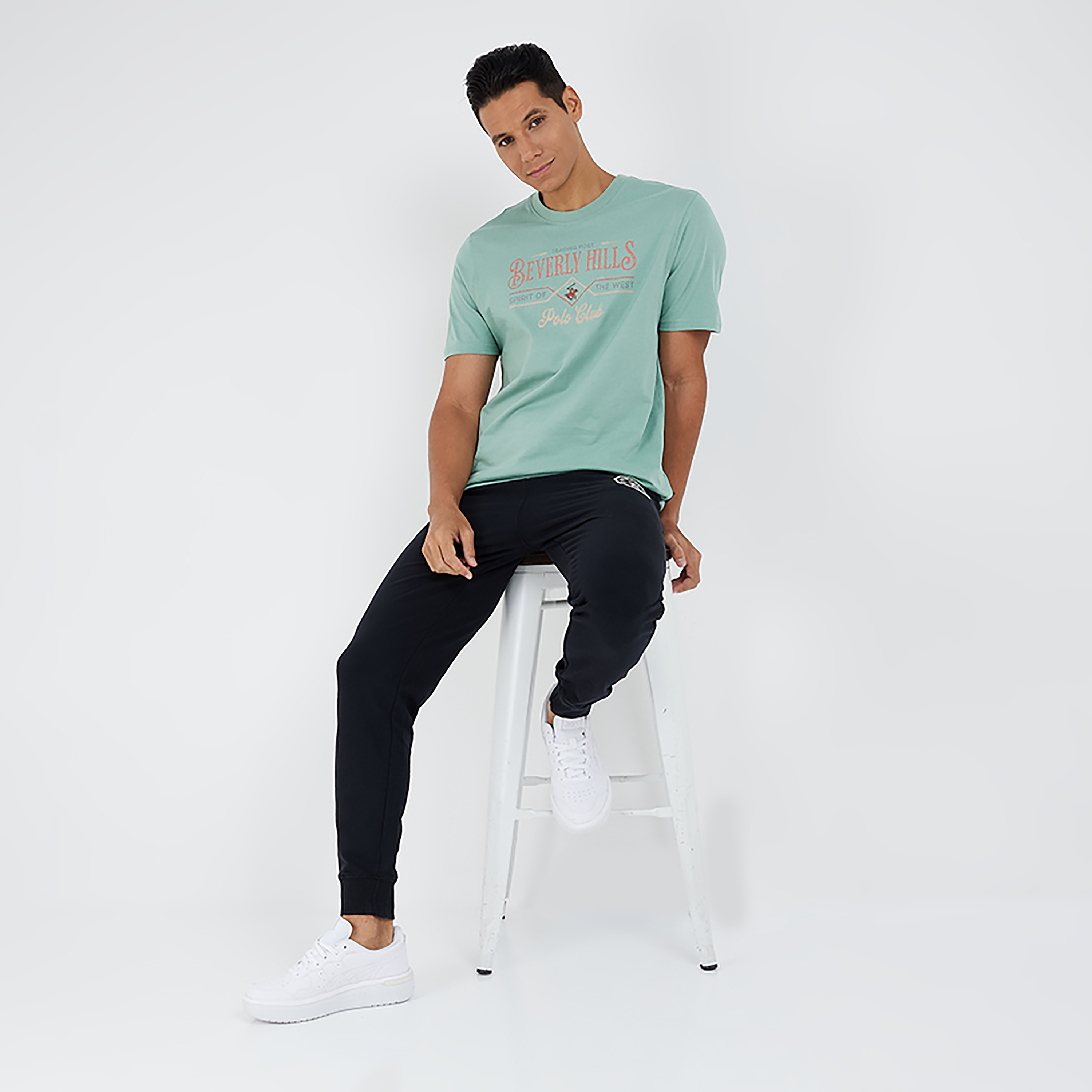 تي شيرت بيفرلي هيلز بولو كلوب بياقة مستديرة وأكمام قصيرة مع مطبوع-men-clothing-tshirtsandpolos-tshirts-image-6