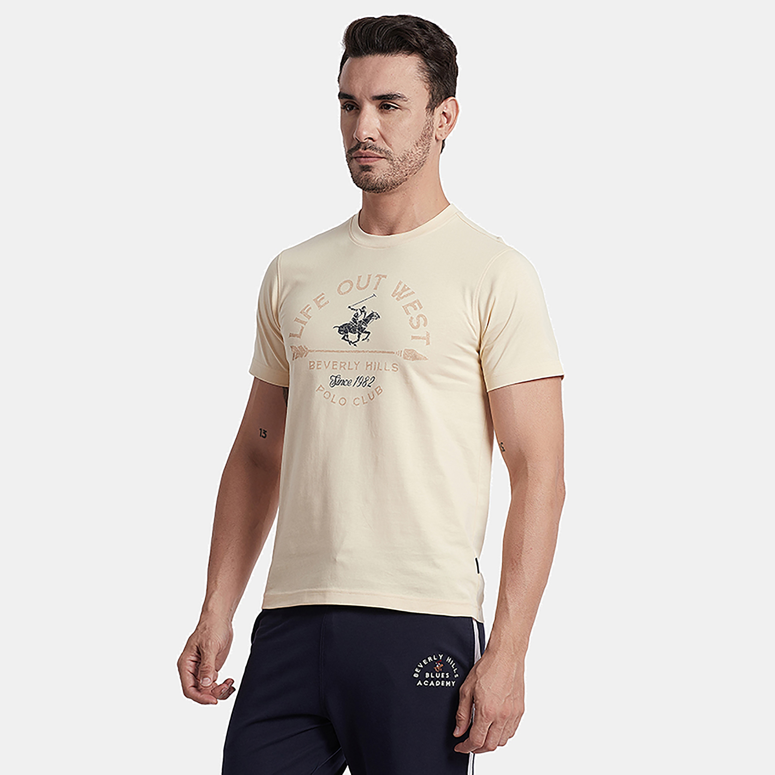 Beverly Hills Polo Club Printed Crew Neck Short Sleeves T-Shirt-men-clothing-tshirtsandpolos-tshirts-image-2