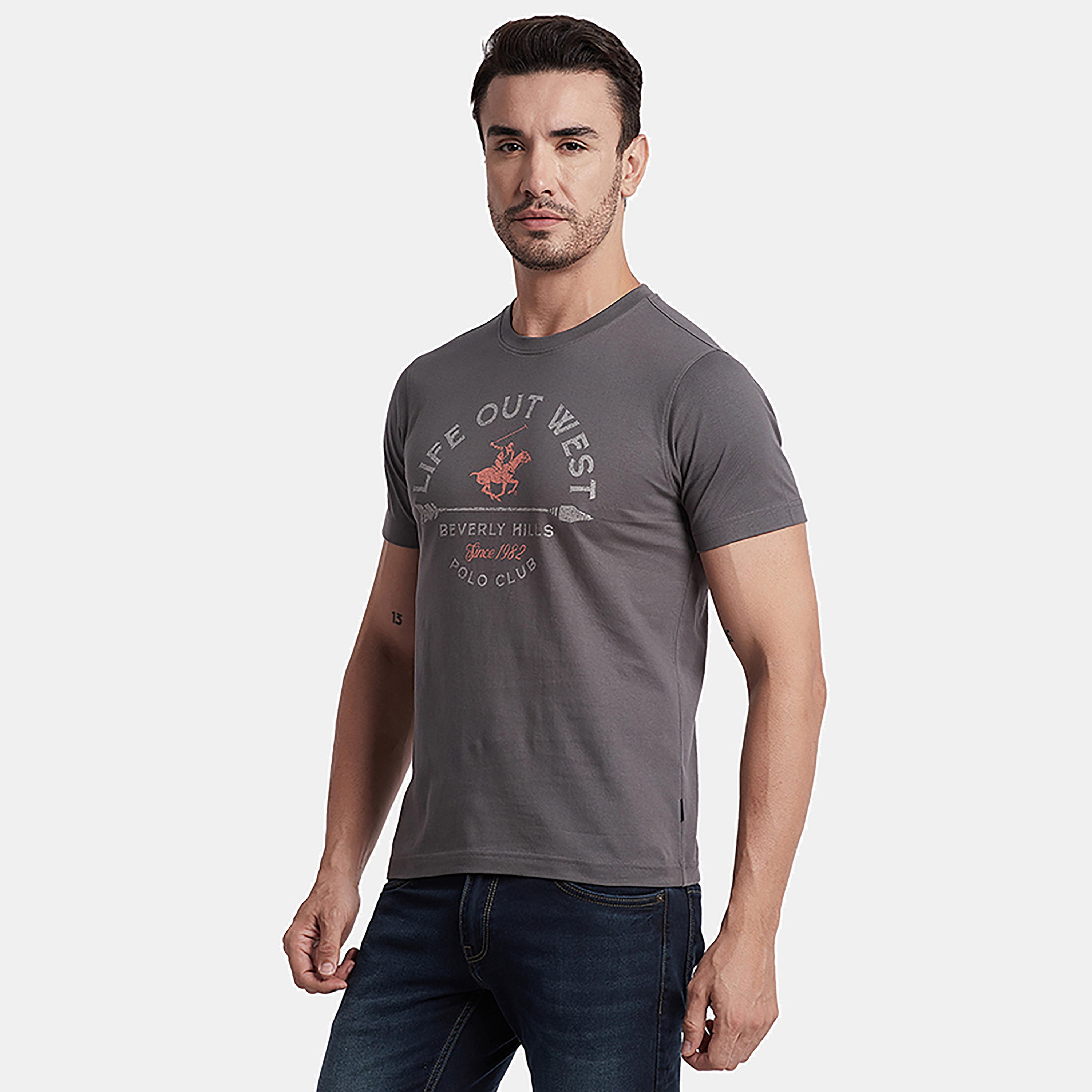 تي شيرت بيفرلي هيلز بولو كلوب بياقة مستديرة وأكمام قصيرة مع مطبوع-men-clothing-tshirtsandpolos-tshirts-image-6
