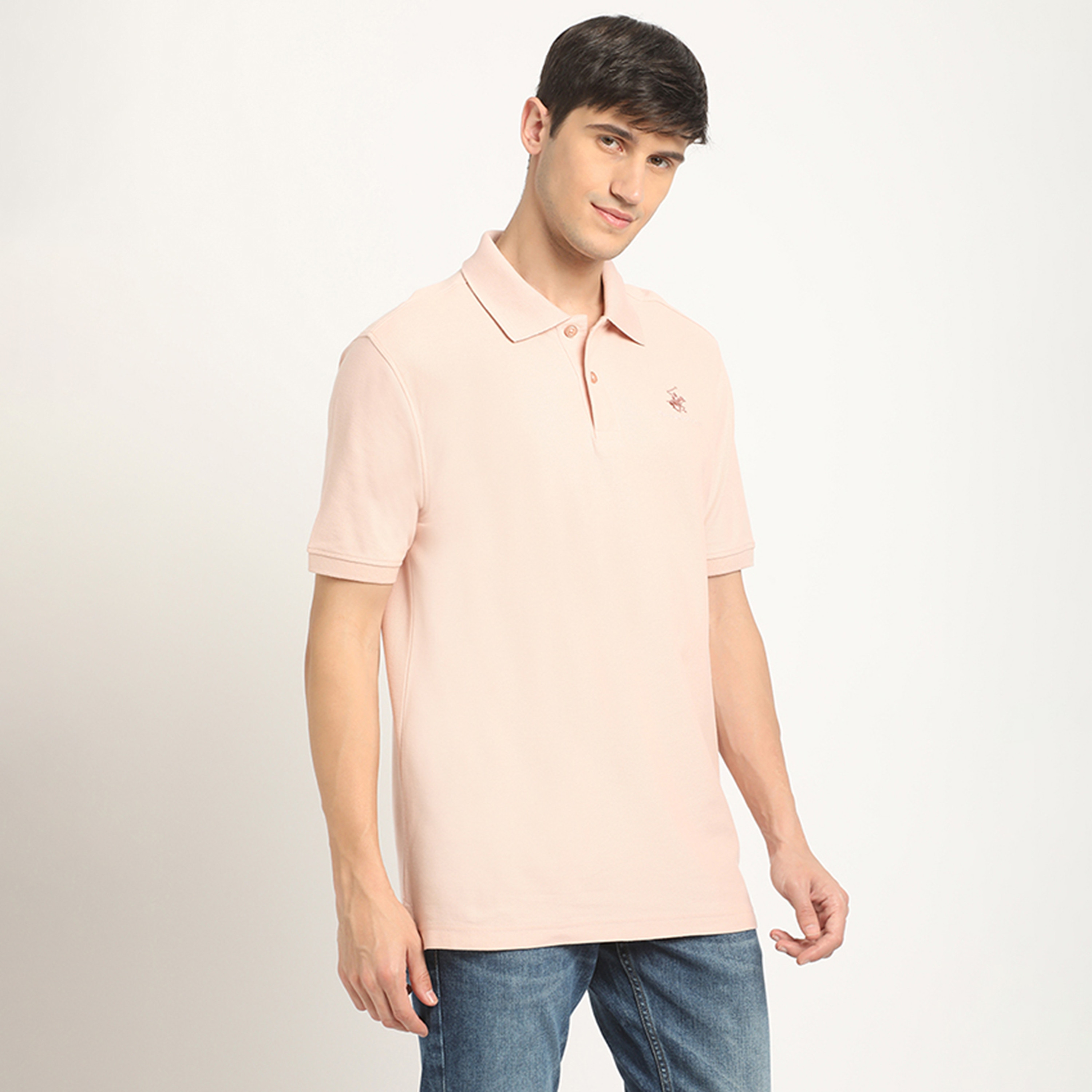 Beverly Hills Polo Club Logo Collared Short Sleeves Polo T-shirt-men-clothing-tshirtsandpolos-polos-image-3