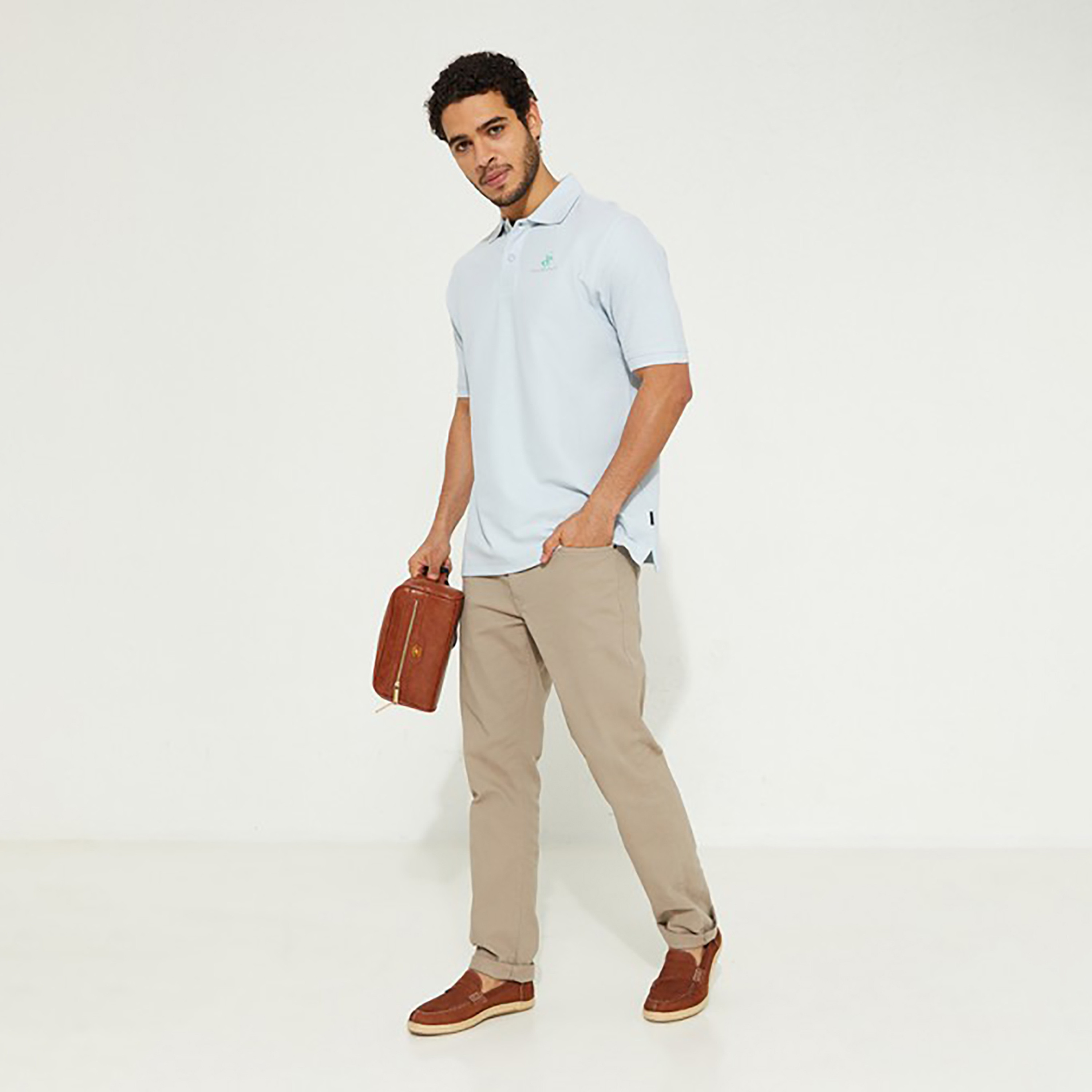 Beverly Hills Polo Club Men Green Plain Short Sleeves Polo T-Shirt-men-clothing-tshirtsandpolos-polos-image-4