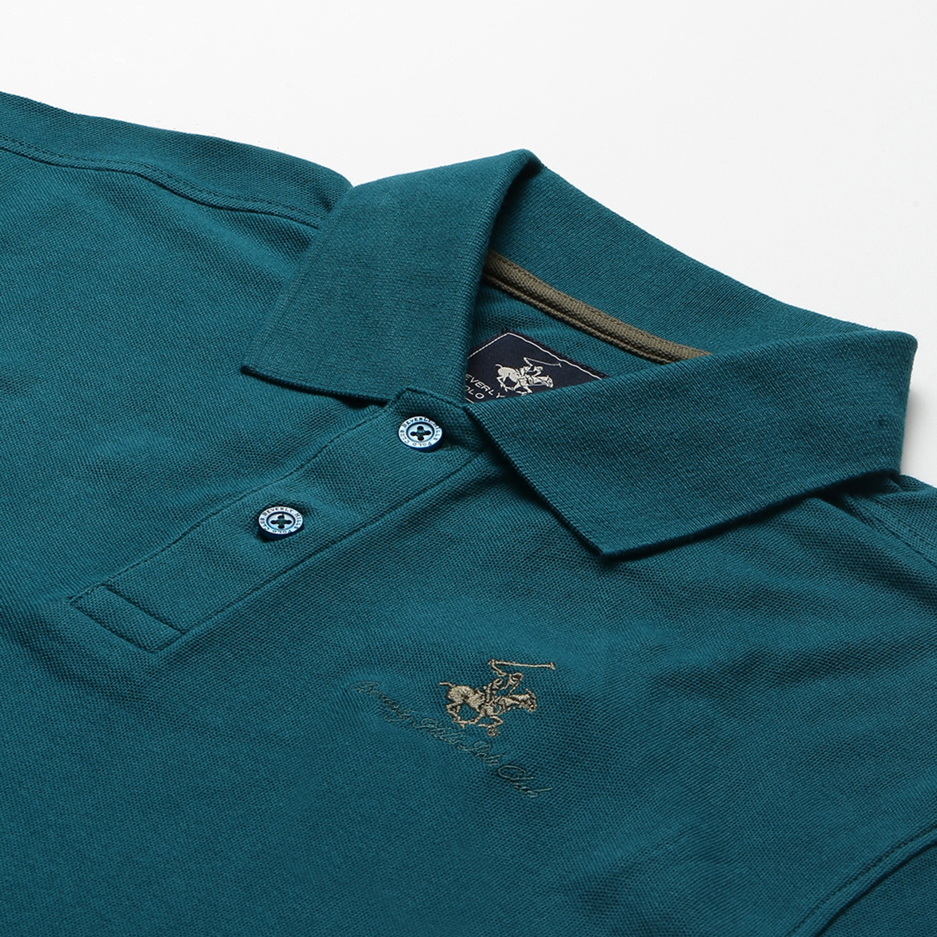 Beverly Hills Polo Club Men Blue Plain Short Sleeves Polo T-Shirt-men-clothing-tshirtsandpolos-polos-image-7