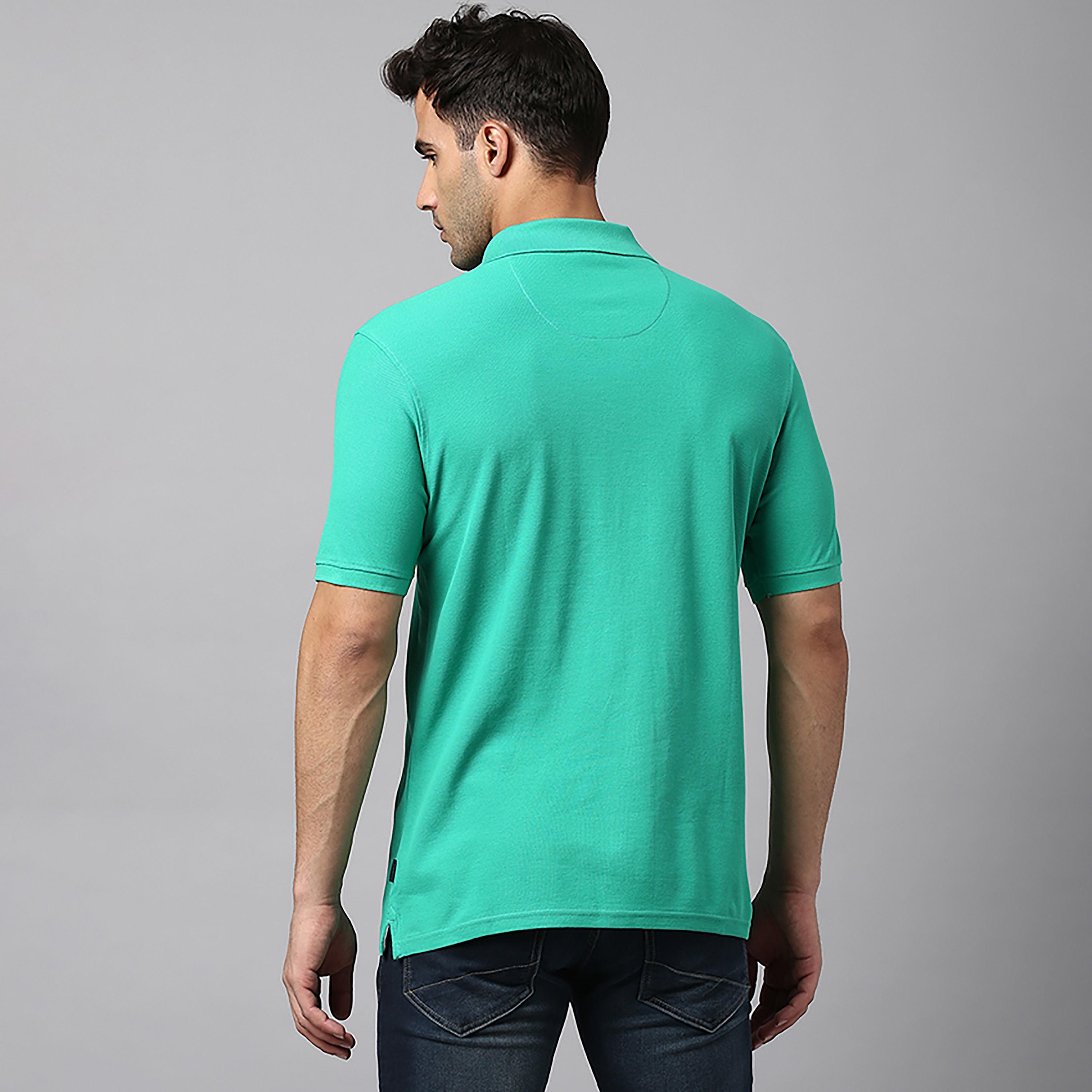 Beverly Hills Polo Club Men's Plain Collared Short Sleeve Polo Shirt-men-clothing-tshirtsandpolos-polos-image-4