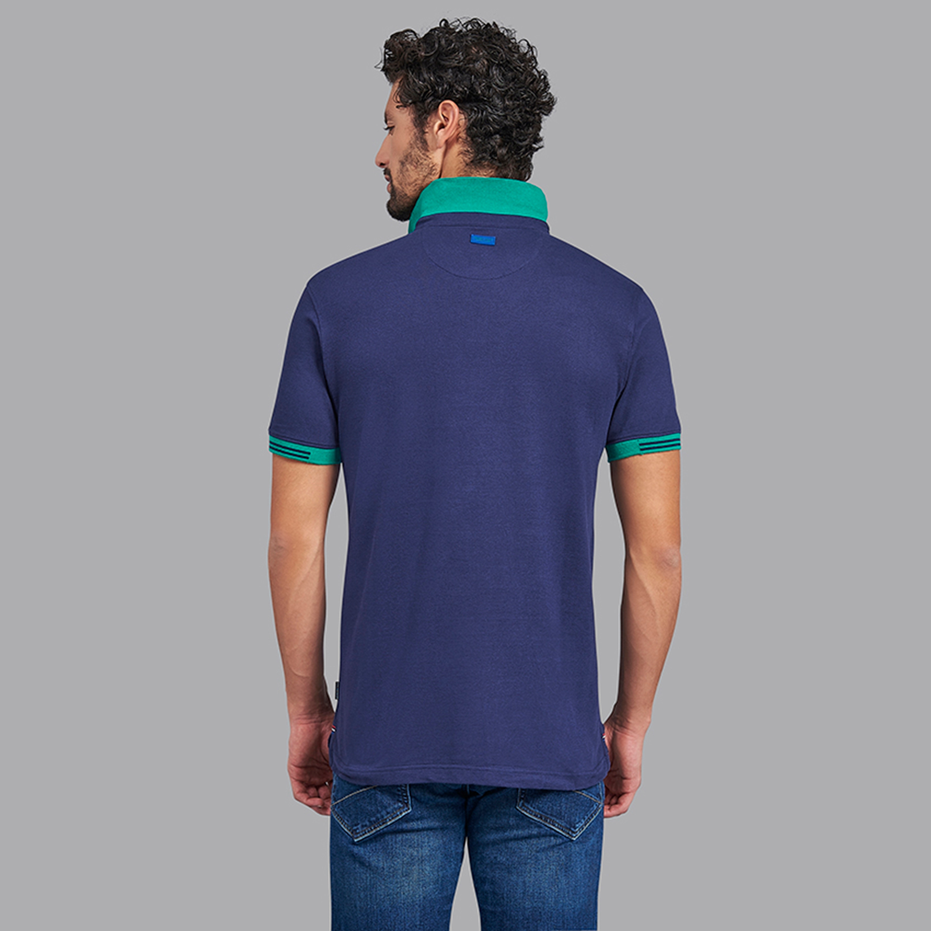 نادي بيفرلي هيلز بولو بسيط بياقة بأكمام قصيرة قميص بولو رجالي-men-clothing-tshirtsandpolos-polos-image-4