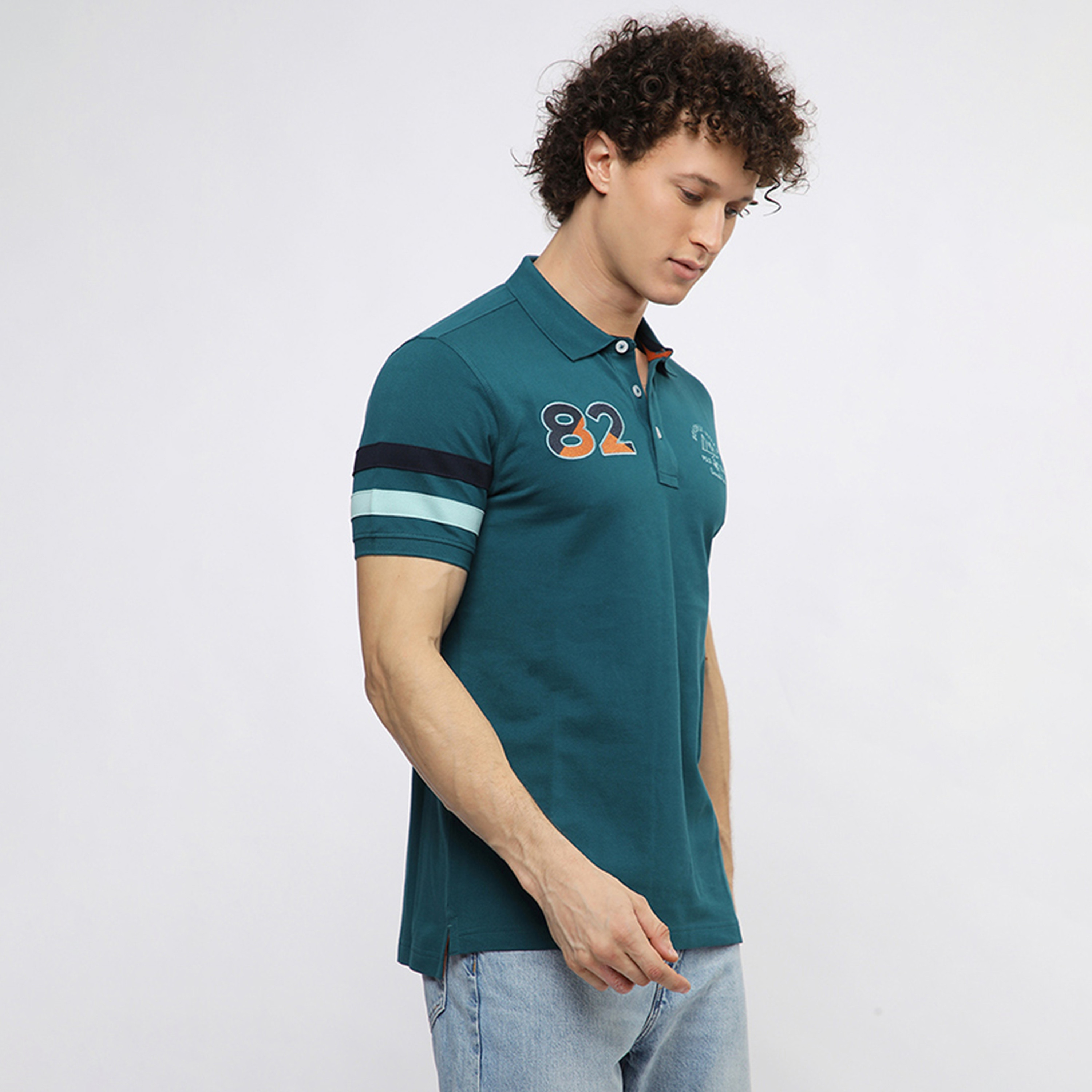 Beverly Hills Polo Club Embroidered Collared Short Sleeves Men's Polo T-Shirt-men-clothing-tshirtsandpolos-polos-image-3