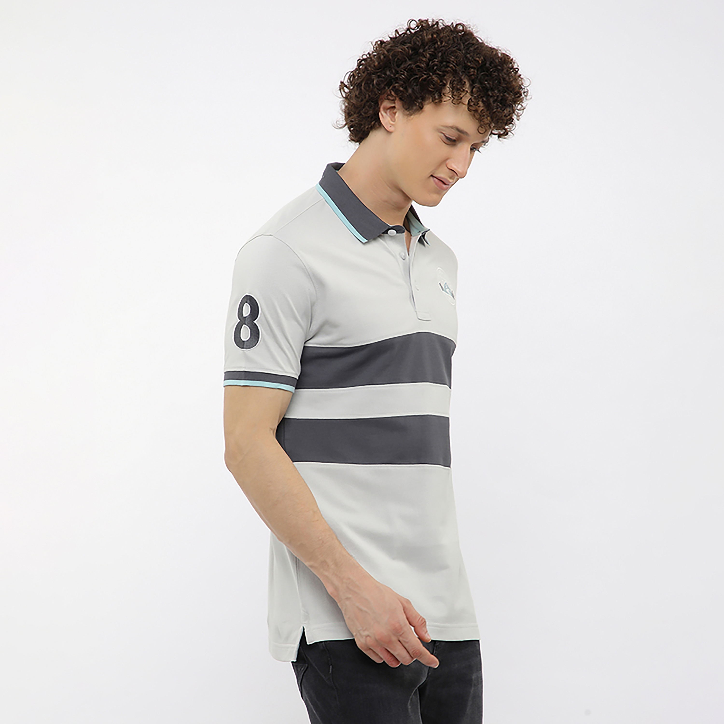 Beverly Hills Polo Club Striped Collared Short Sleeves Men's Polo T-Shirt-men-clothing-tshirtsandpolos-polos-image-3