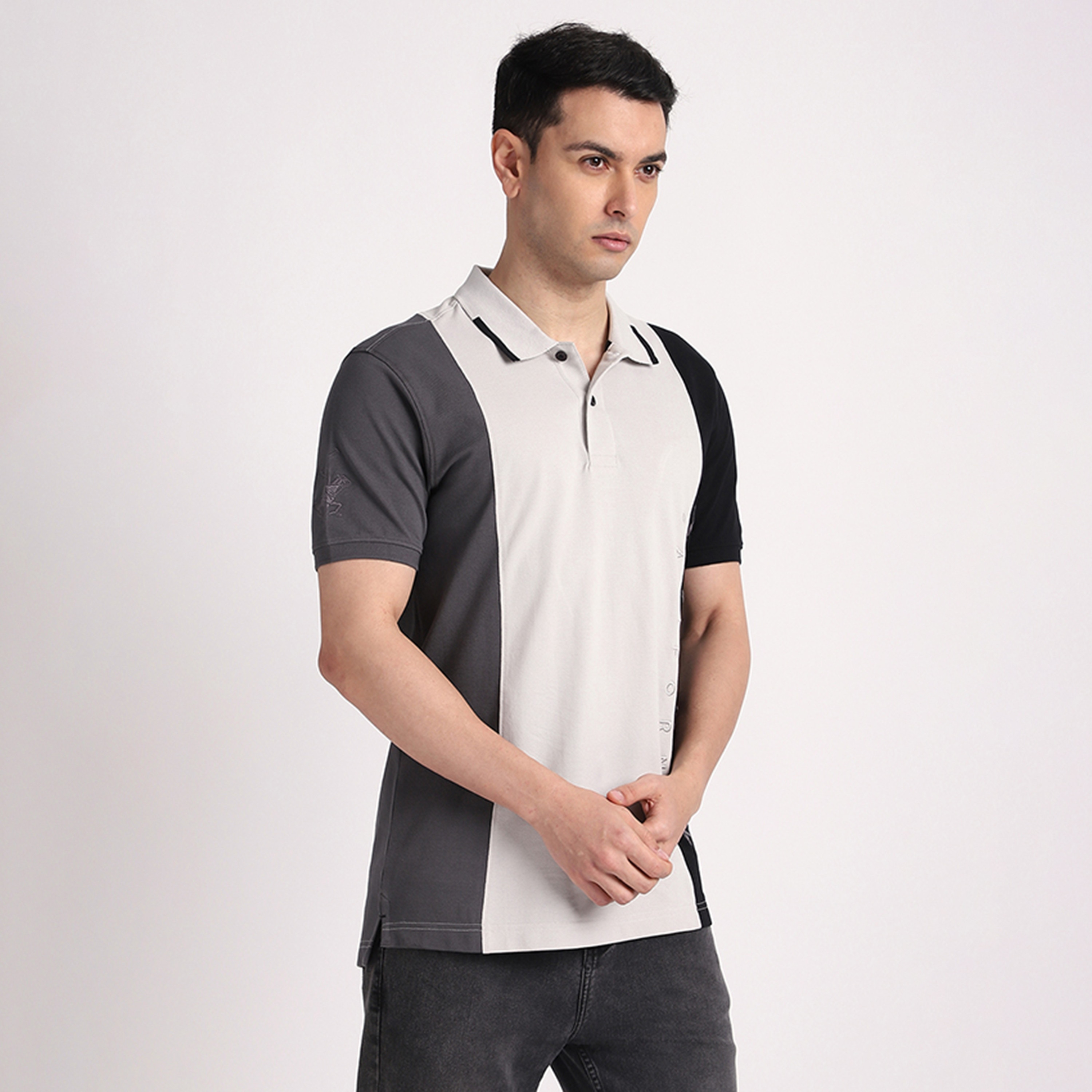 تي شيرت بولو رجالي بأكمام قصيرة وياقة بألوان متعددة من بيفرلي هيلز بولو كلوب-men-clothing-tshirtsandpolos-polos-image-3