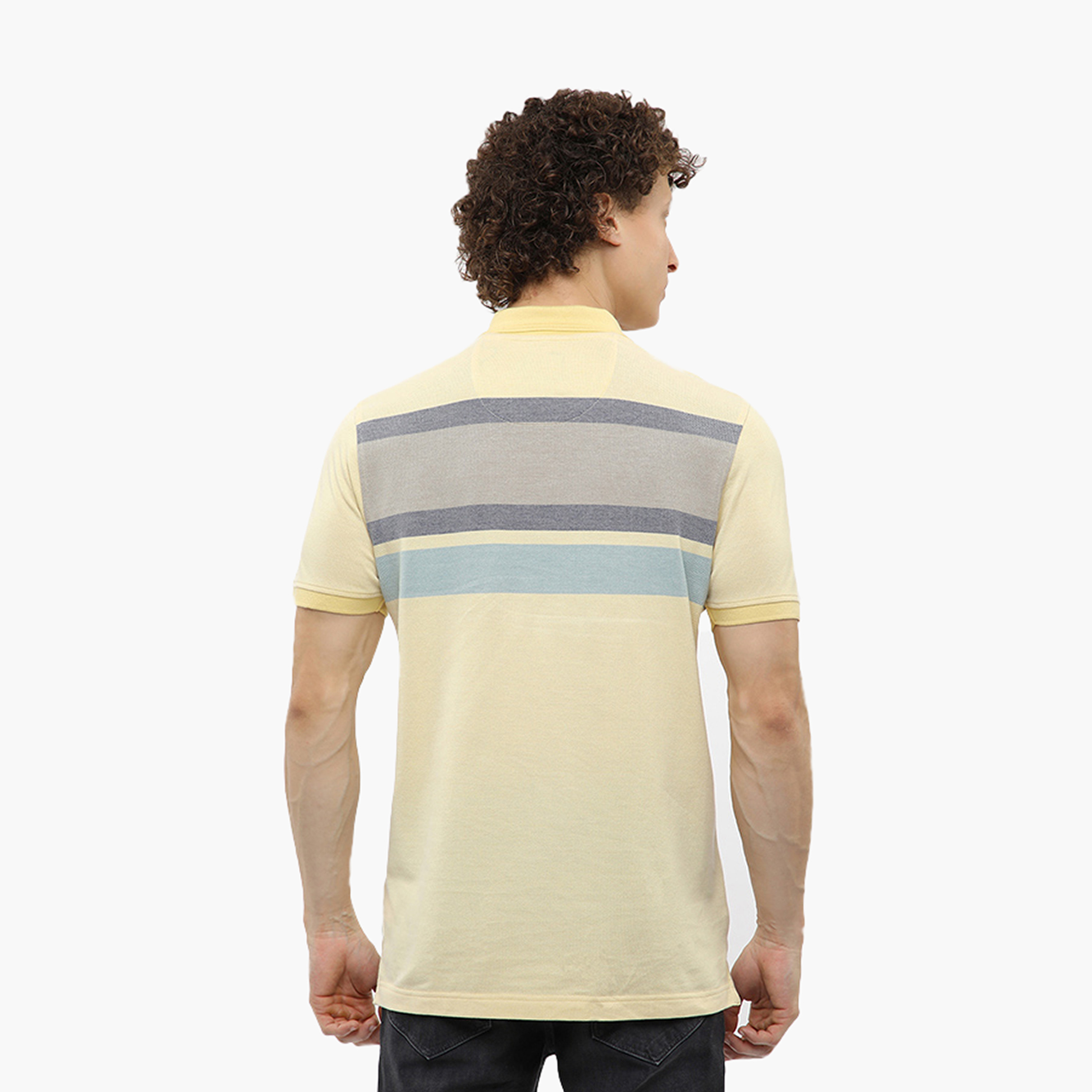Beverly Hills Polo Club Striped Collared Short Sleeves Men's Polo T-Shirt-men-clothing-tshirtsandpolos-polos-image-4