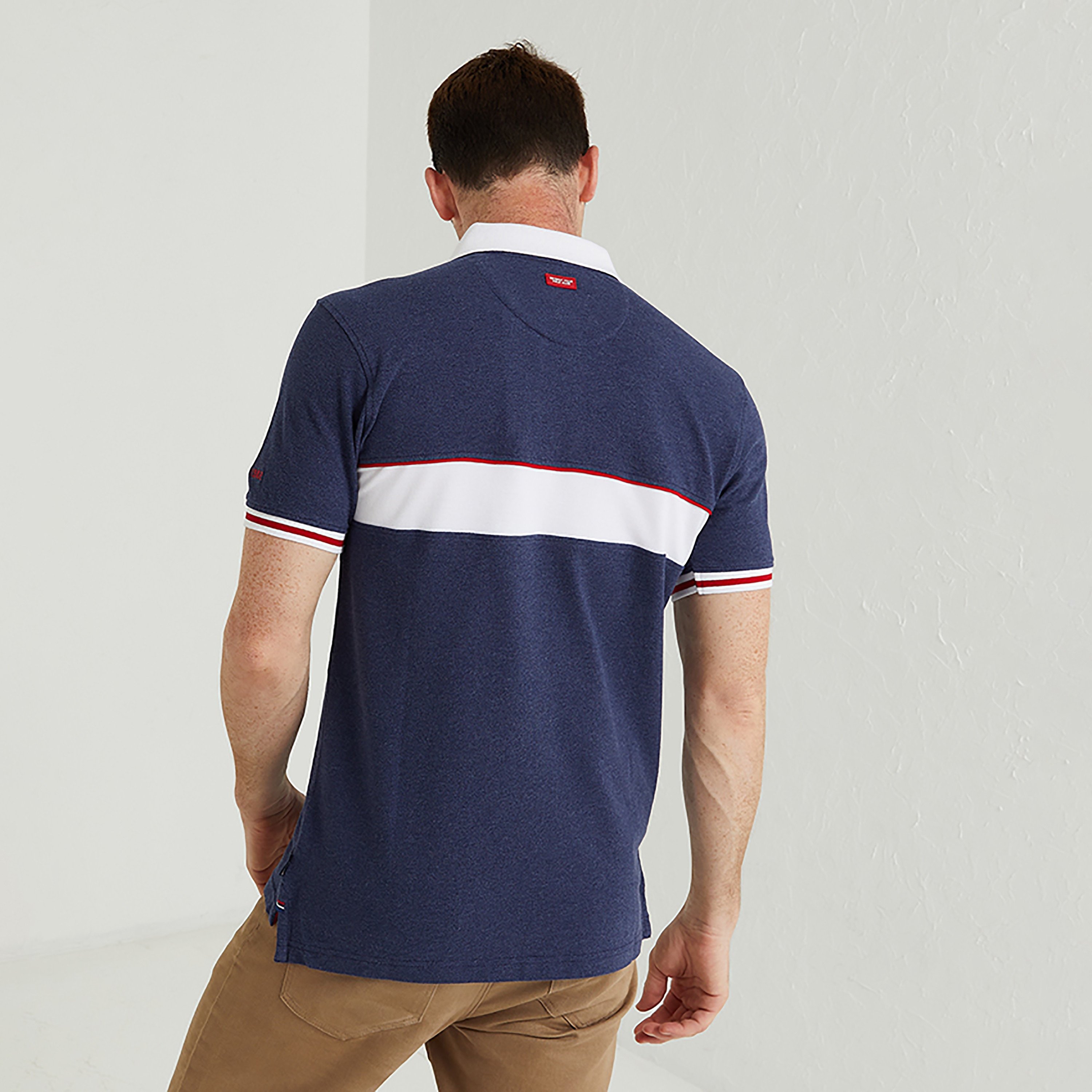 تي شيرت بولو بياقة محجبة اللون بيفرلي هيلز بولو كلوب وأكمام قصيرة-men-clothing-tshirtsandpolos-polos-image-4