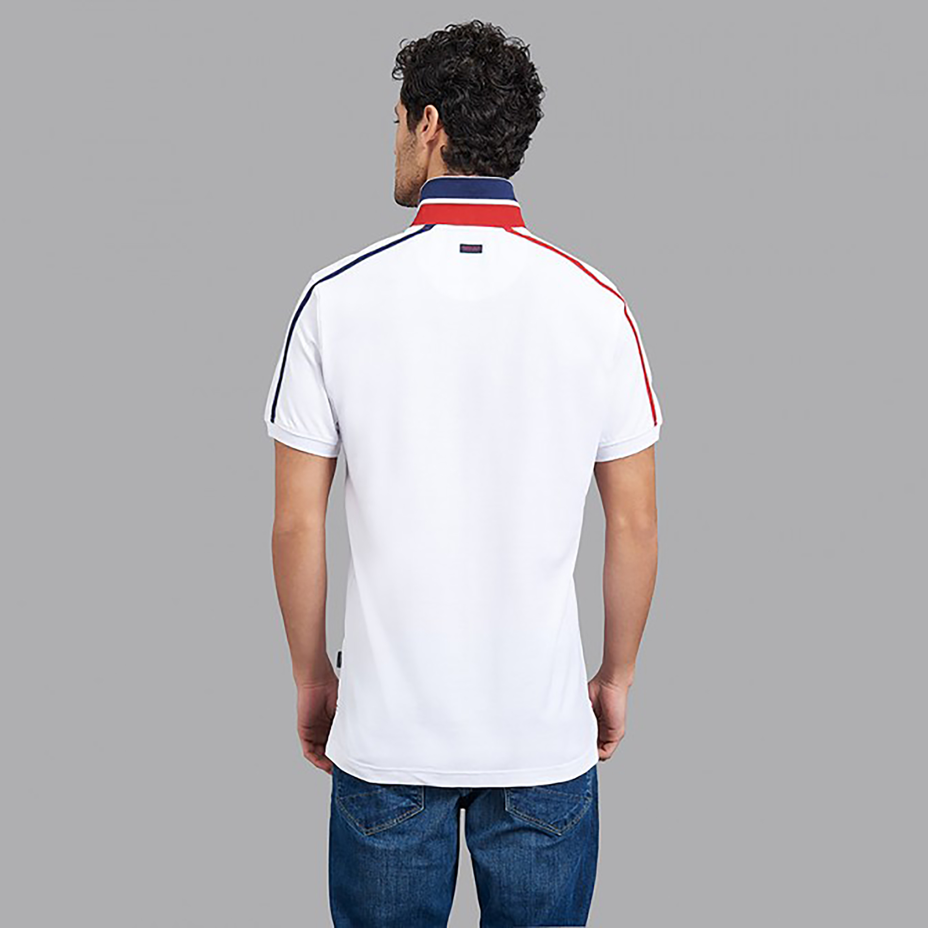 تي شيرت بولو من بيفرلي هيلز بولو كلب رجالي بلون أسود مع منسوج بأكمام قصيرة-men-clothing-tshirtsandpolos-polos-image-8