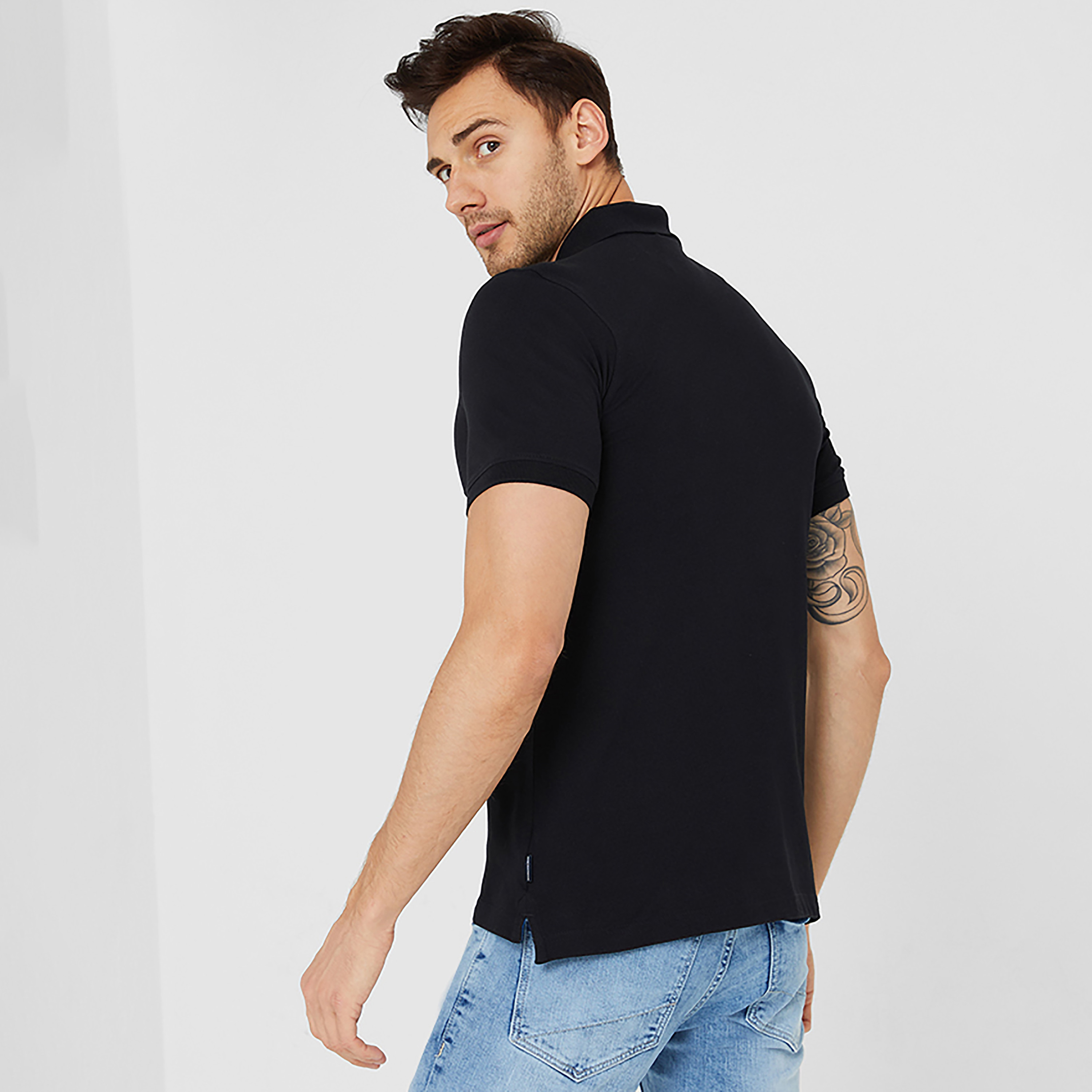 Beverly Hills Polo Club Logo Collared Short Sleeves Polo T-Shirt-men-clothing-tshirtsandpolos-polos-image-4