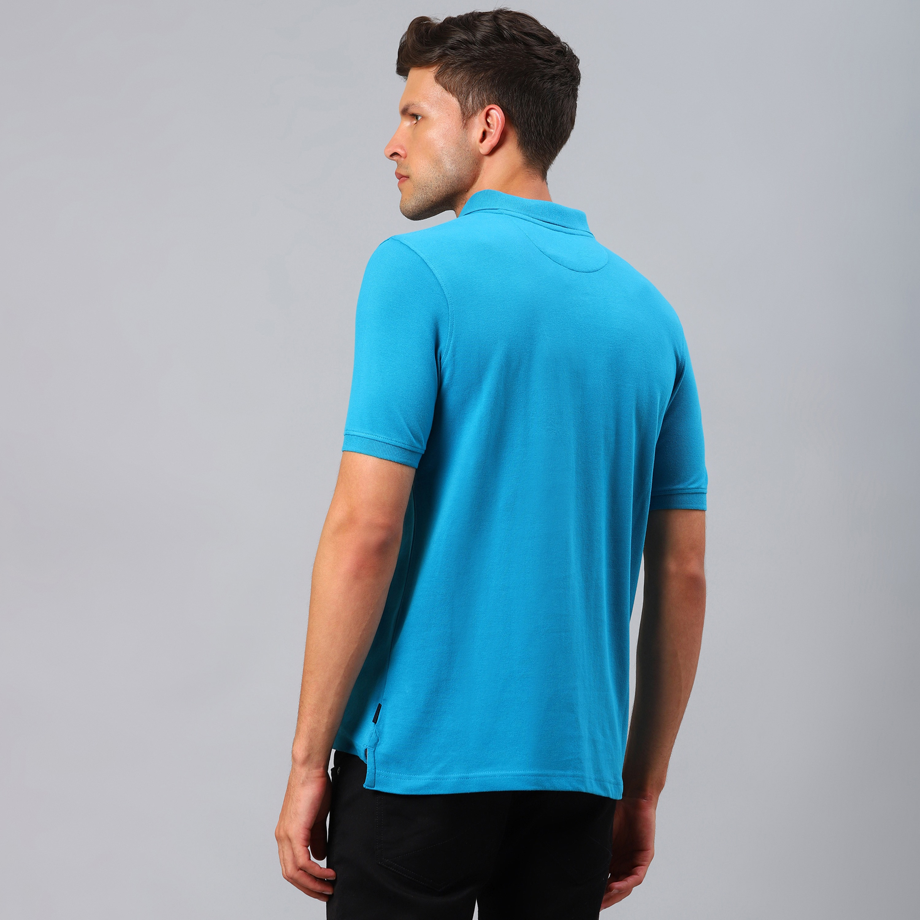 Beverly Hills Polo Club Men Blue Plain Short Sleeves Polo T-Shirt-men-clothing-tshirtsandpolos-polos-image-4