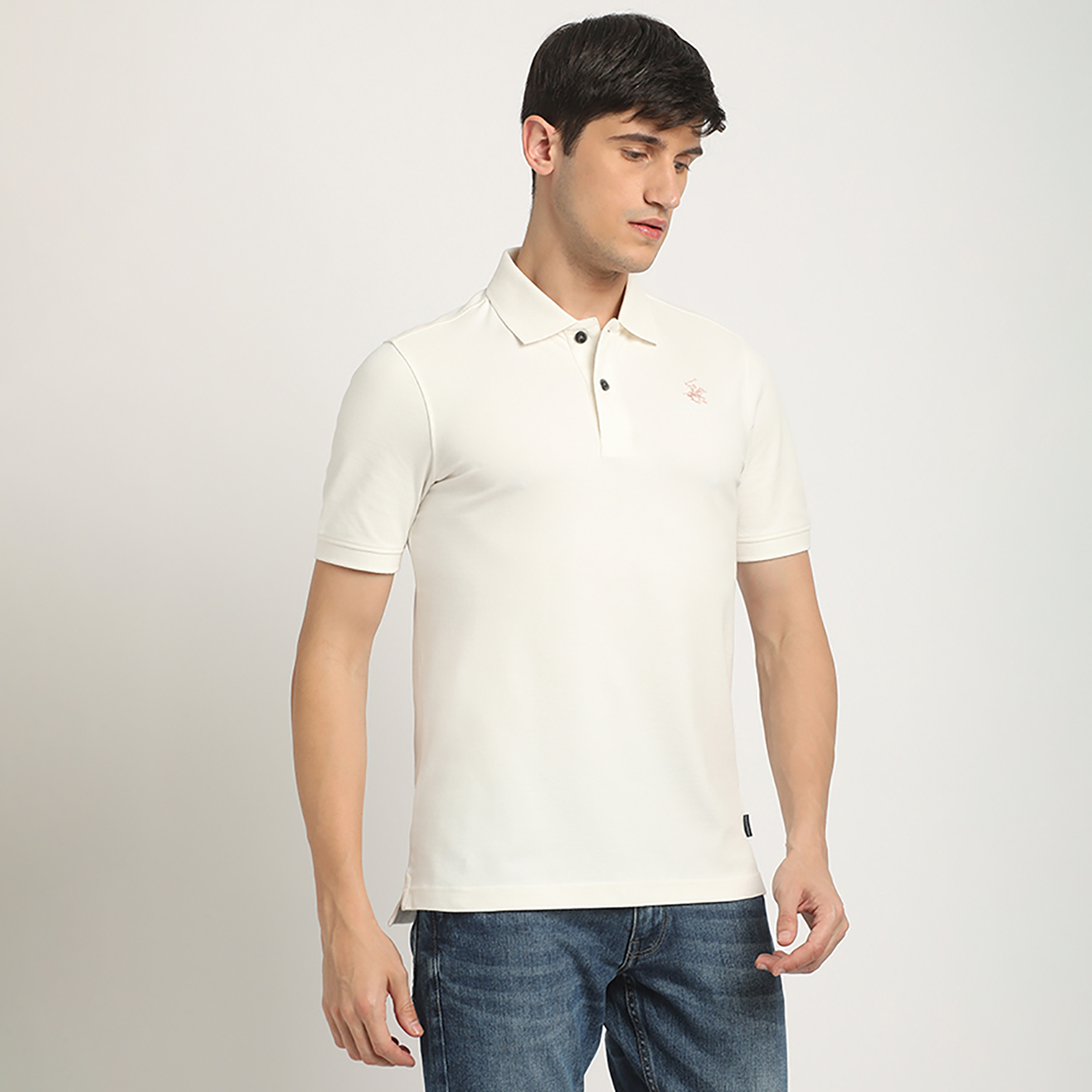 تي شيرت بولو من بيفرلي هيلز بولو كلوب بياقة وأكمام قصيرة مع شعار-men-clothing-tshirtsandpolos-polos-image-4