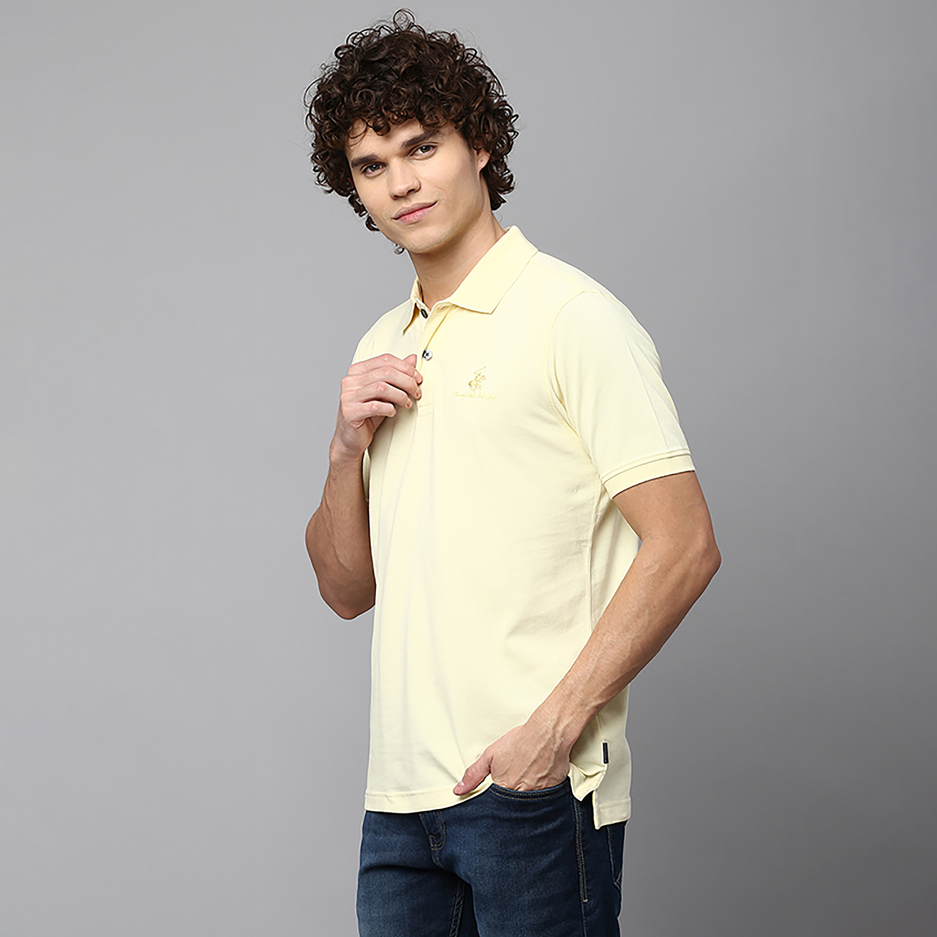 Beverly Hills Polo Club Plain Collared Short Sleeves Polo T-Shirt-men-clothing-tshirtsandpolos-polos-image-3